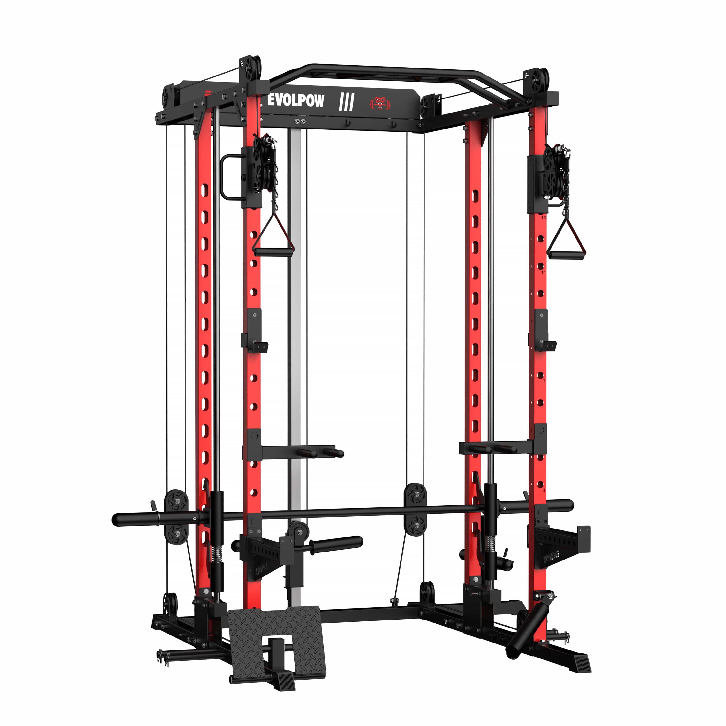 EVOLPOW M2D Brute All-in-One Smith Machine Home Gym – Evolpow Fitness