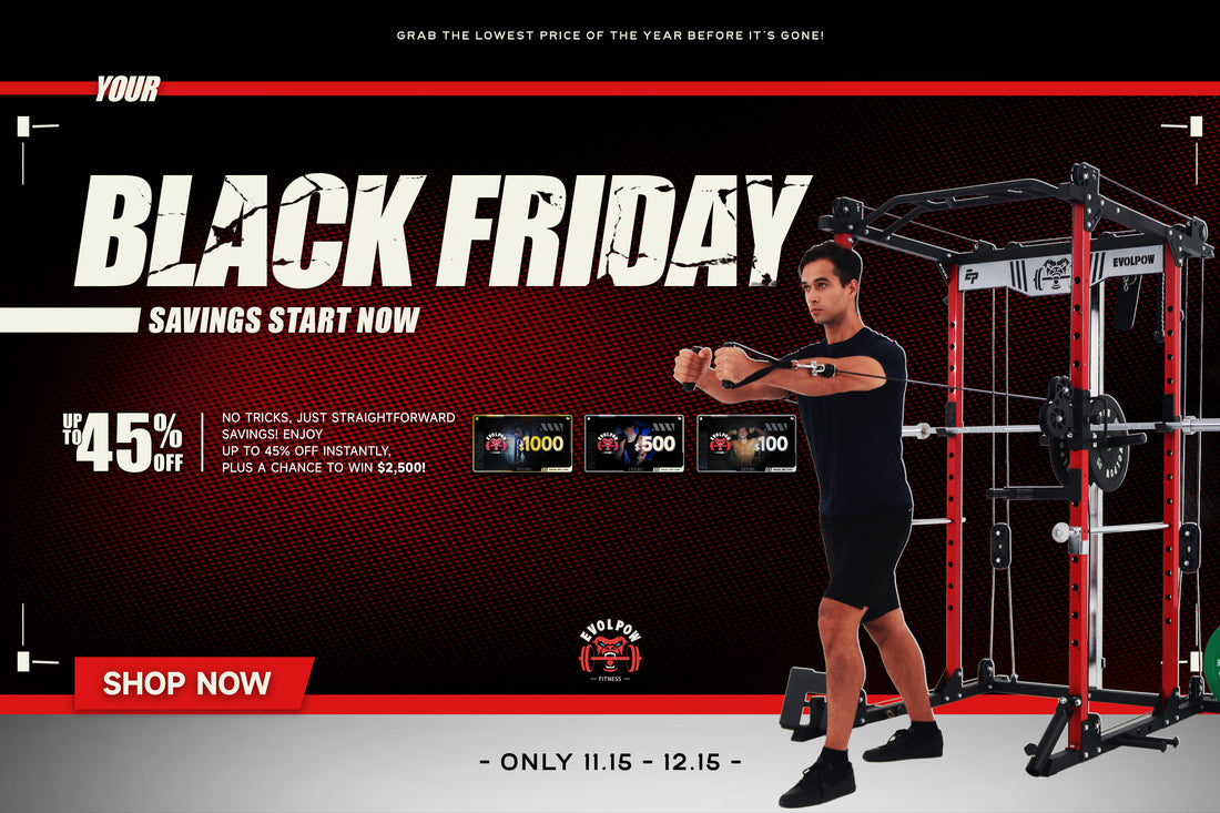 EVOLPOW FITNESS BLACK FRIDAY