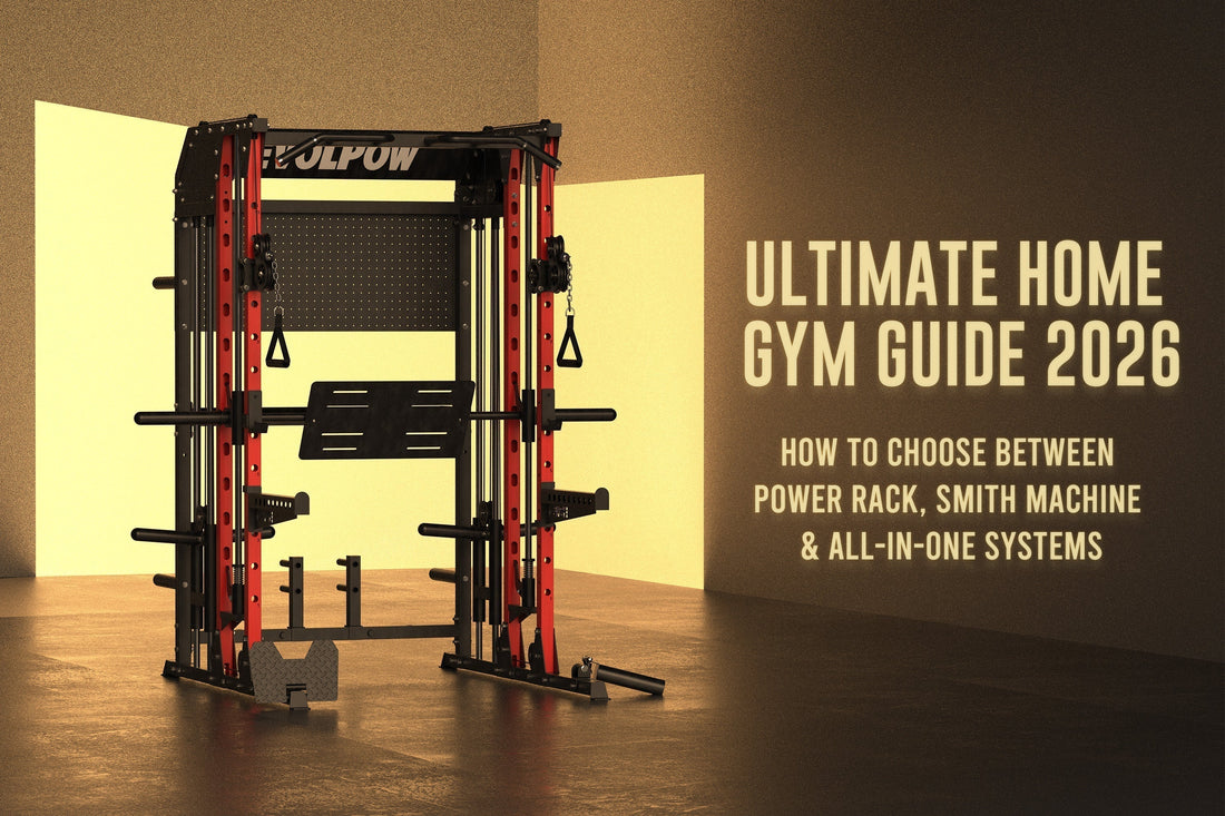 Ultimate Home Gym Guide 2026: How to Choose Between Power Rack, Smith Machine & All-In-One Systems