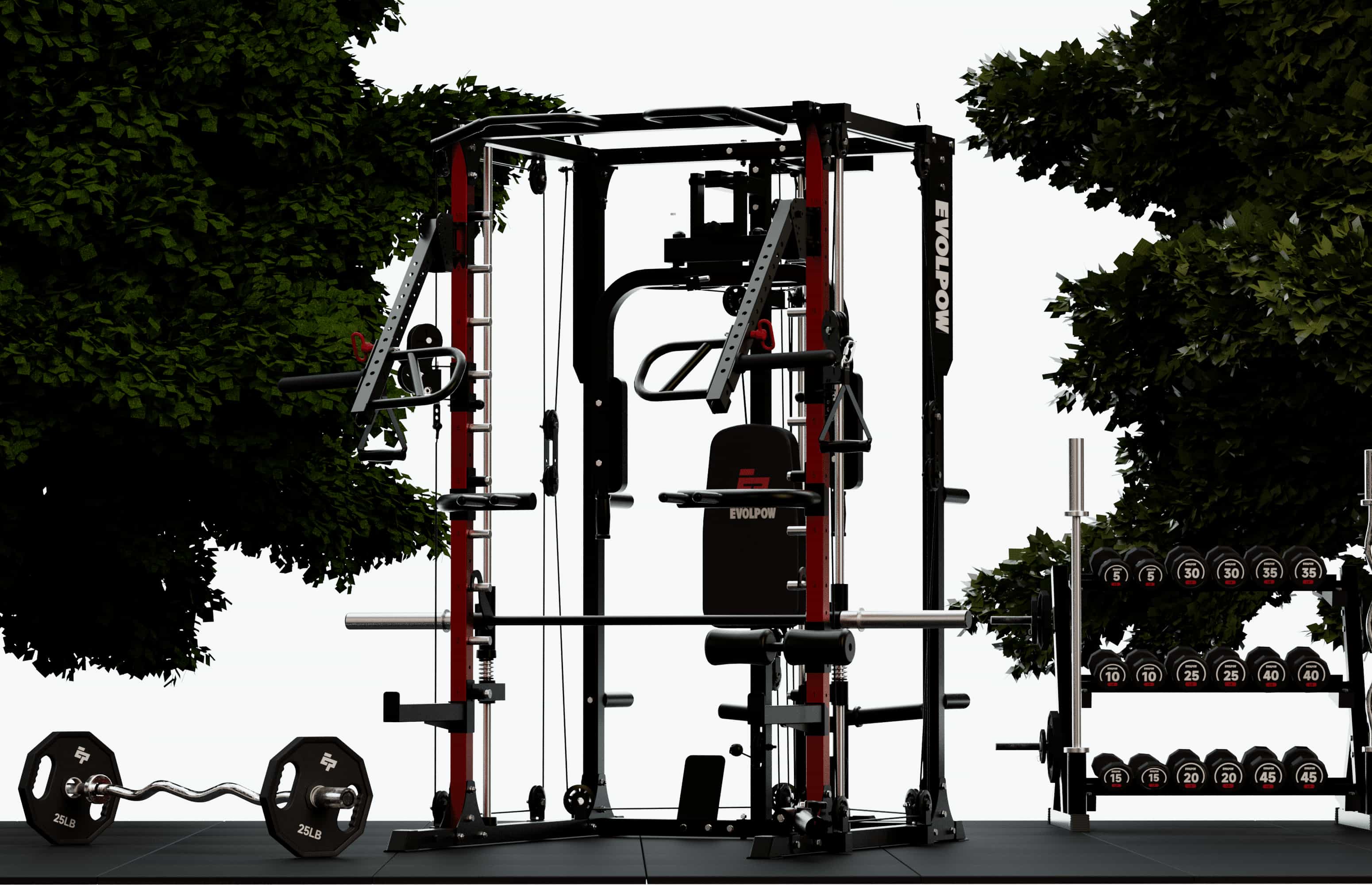 Beginner's Guide: How to Use a Smith Machine Effectively – Evolpow Fitness