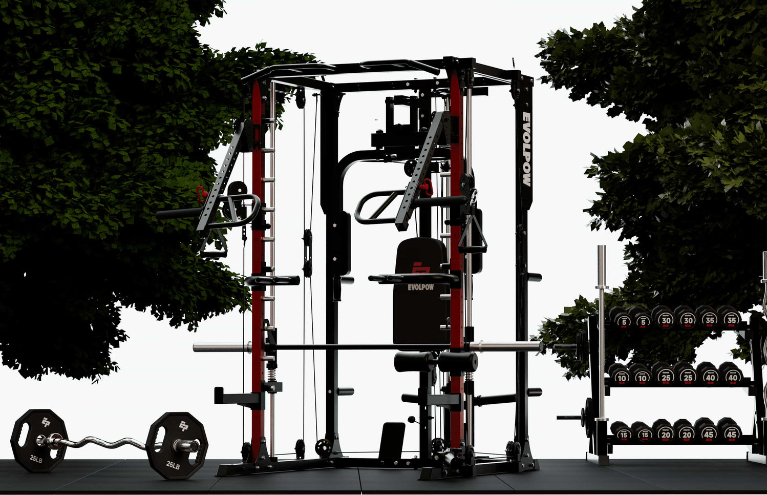 Beginner's Guide: How to Use a Smith Machine Effectively – Evolpow Fitness