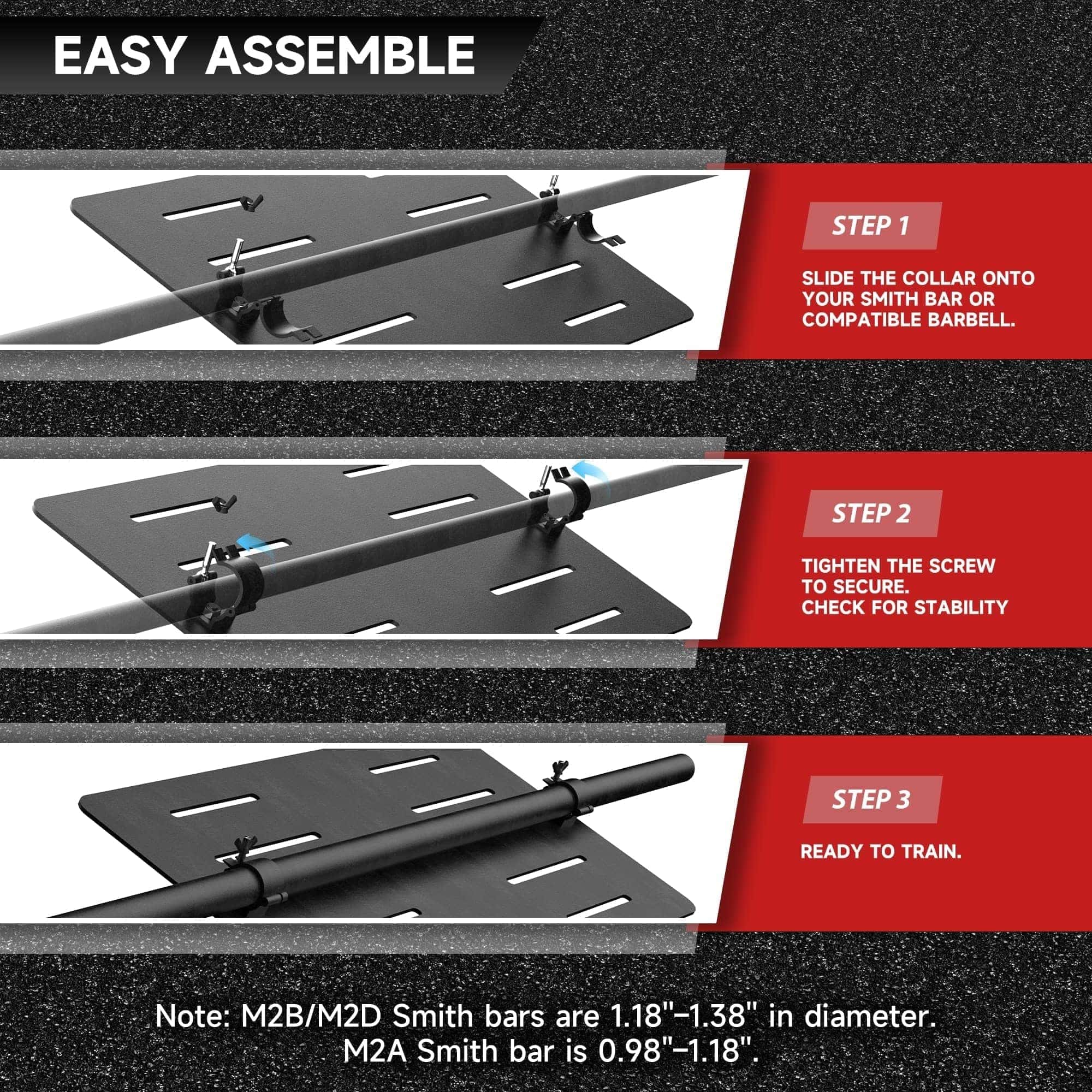 EVOLPOW Leg Press and Safety Handles Attachment for Smith Machine