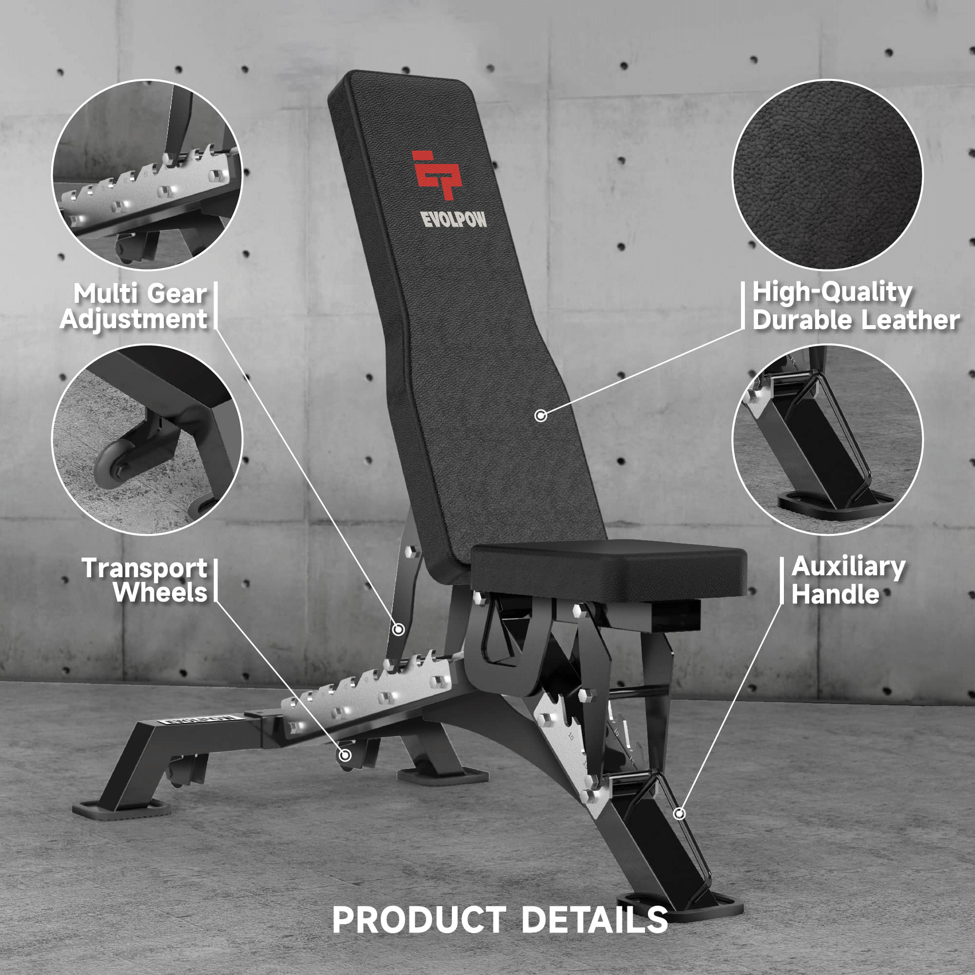 EVOLPOW M2B Pro Brute All-In-One Smith Machine Home Gym Package