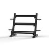 EVOLPOW 3-Tier Multifunctional Dumbbell and Weight Plate Rack