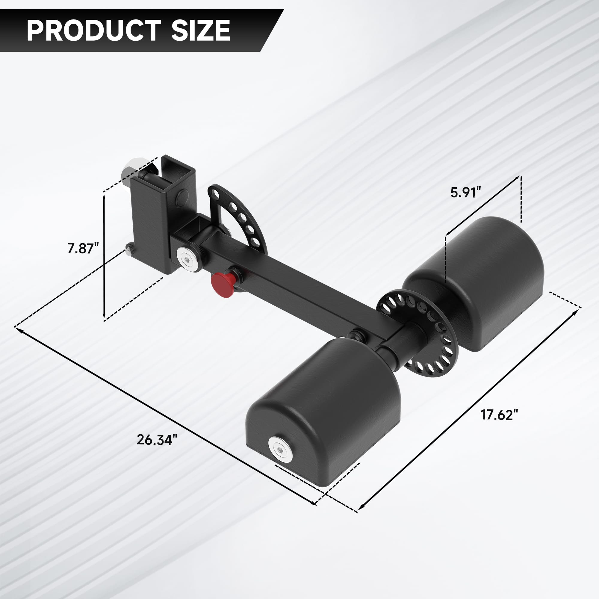 EVOLPOW 3-in-1 Leg Holder and Footplate Attachment