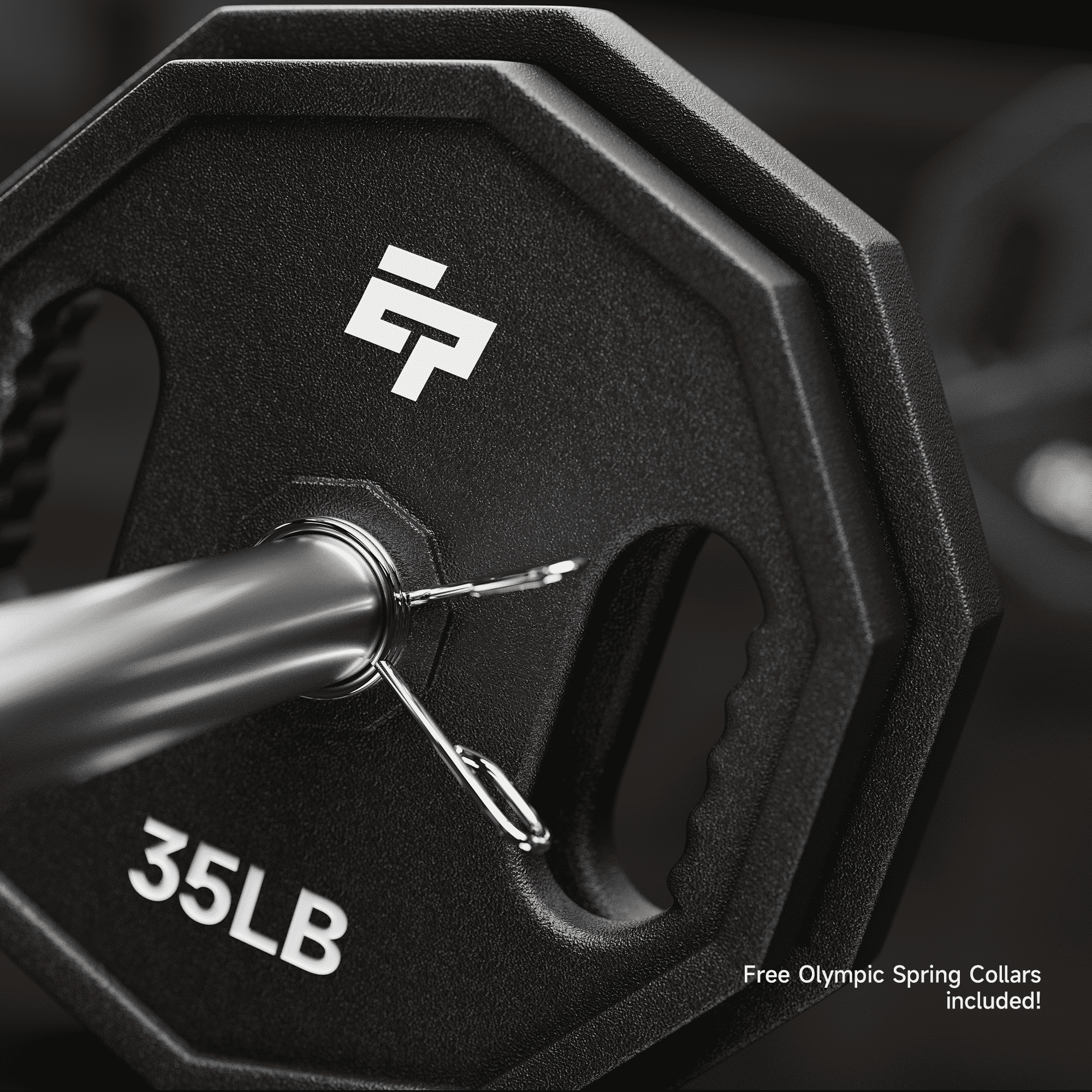 EVOLPOW 7FT Home Gym Olympic Barbell 1000LBS Capacity - 20KG