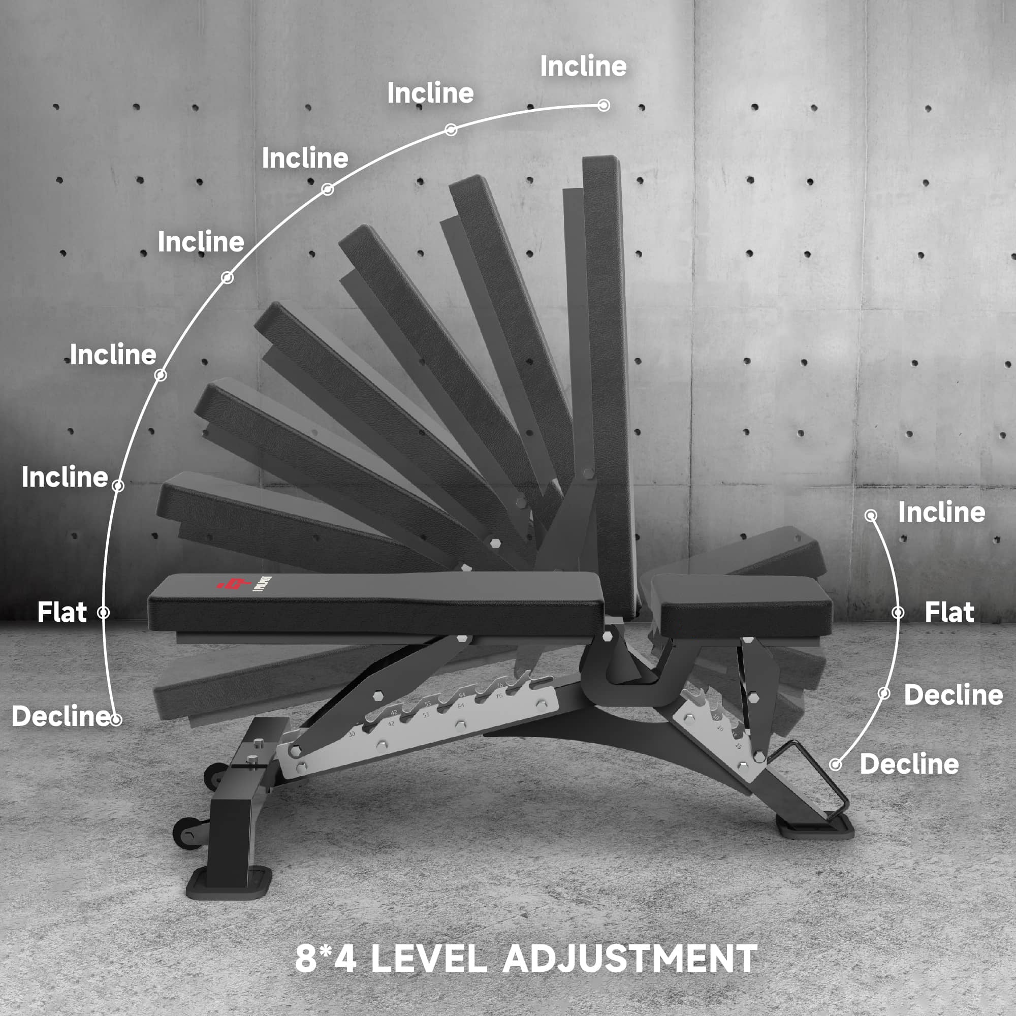 EVOLPOW BEB Adjustable Weight Bench