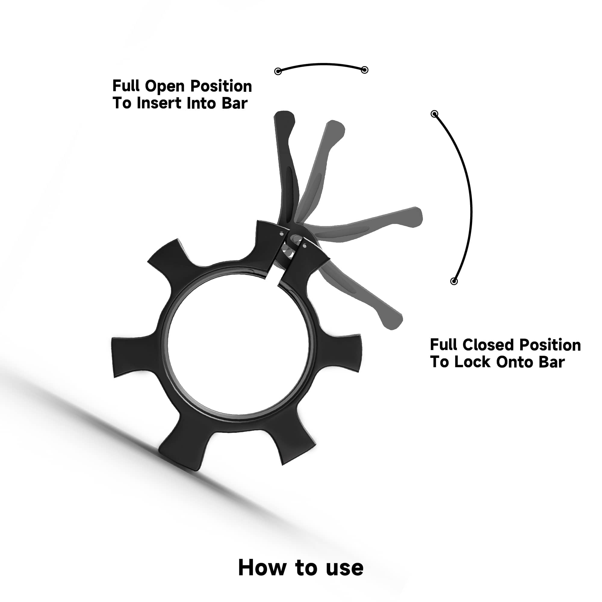 EVOLPOW Aluminium Barbell Collars