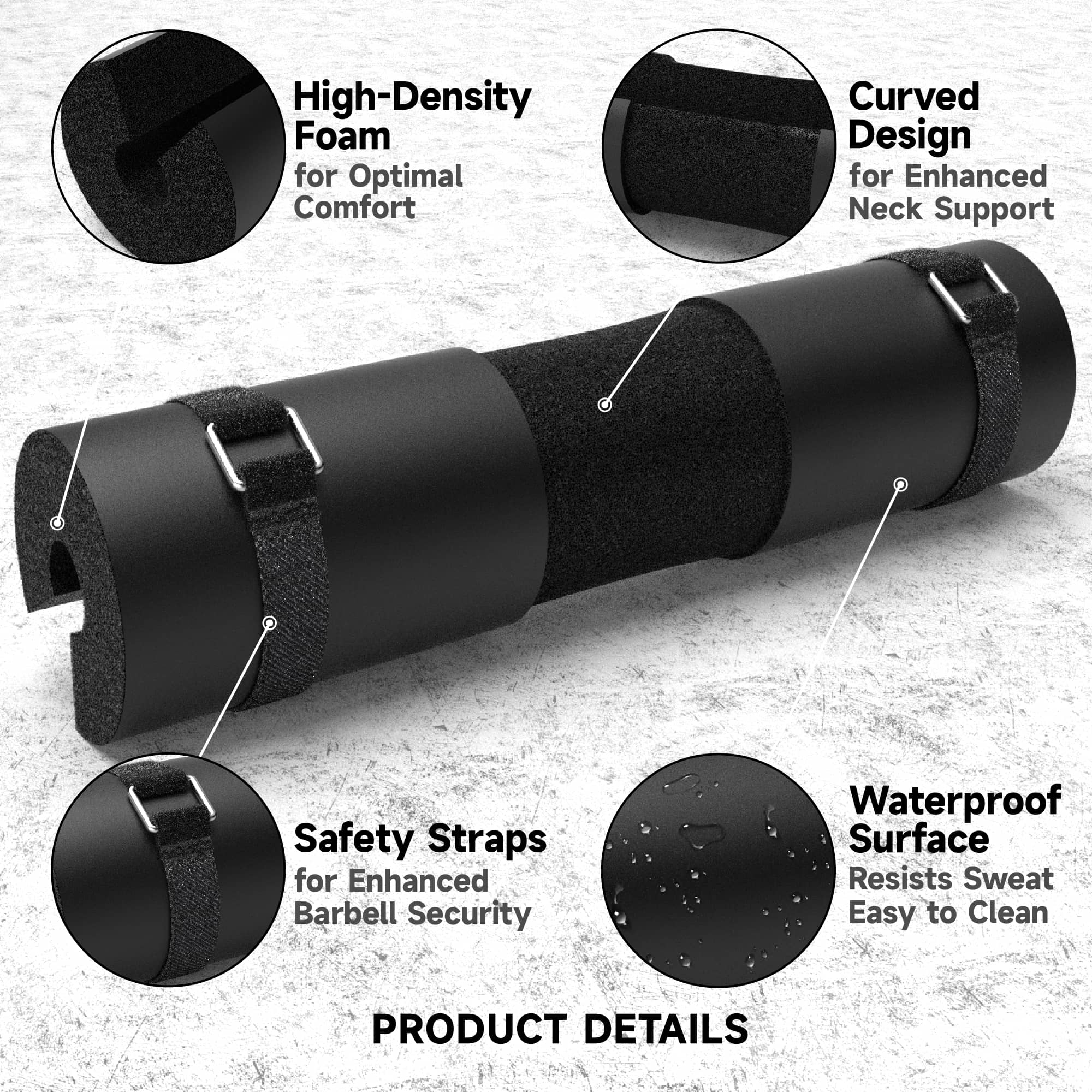 EVOLPOW Barbell Shoulder Pad