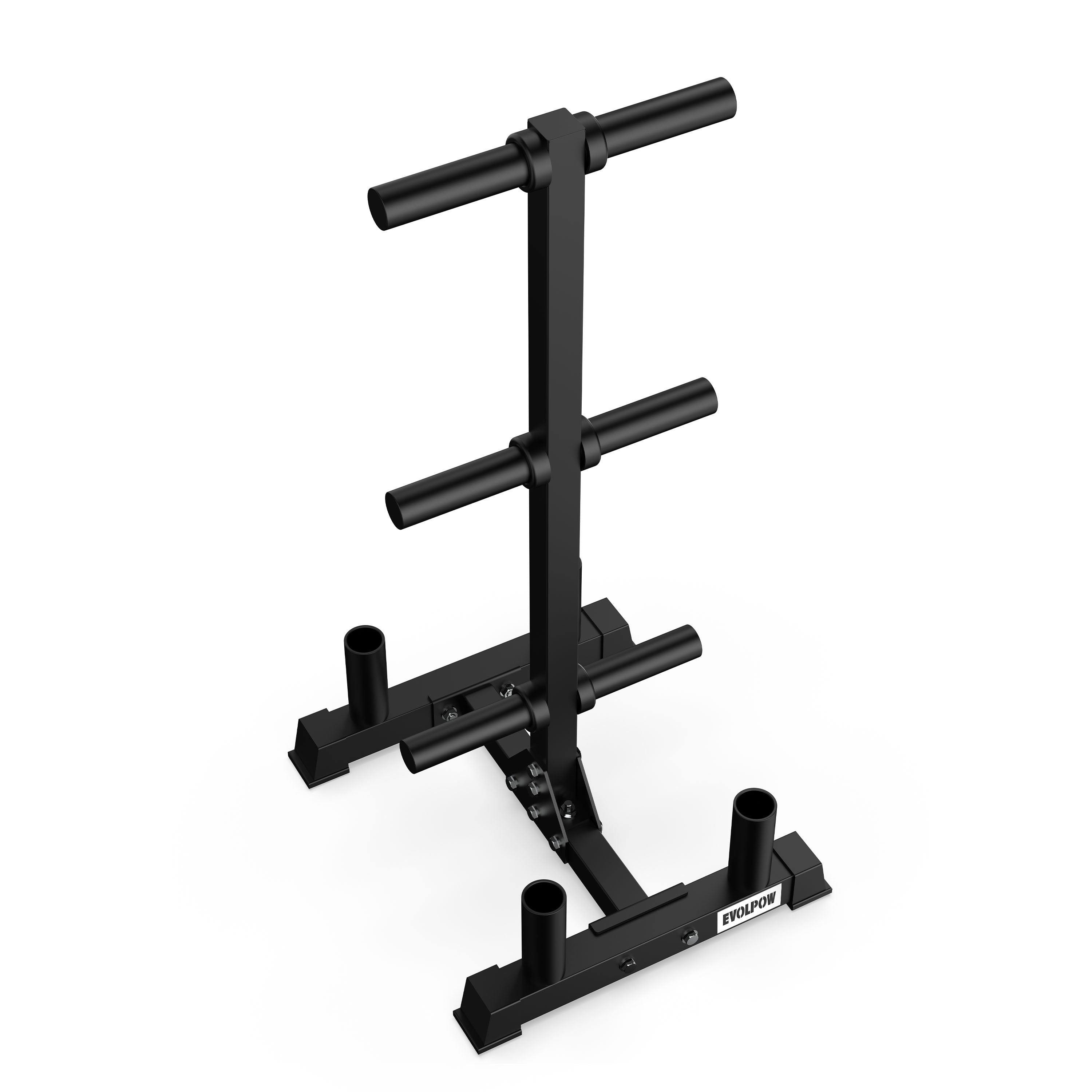 EVOLPOW Barbell and Weight Plate Rack