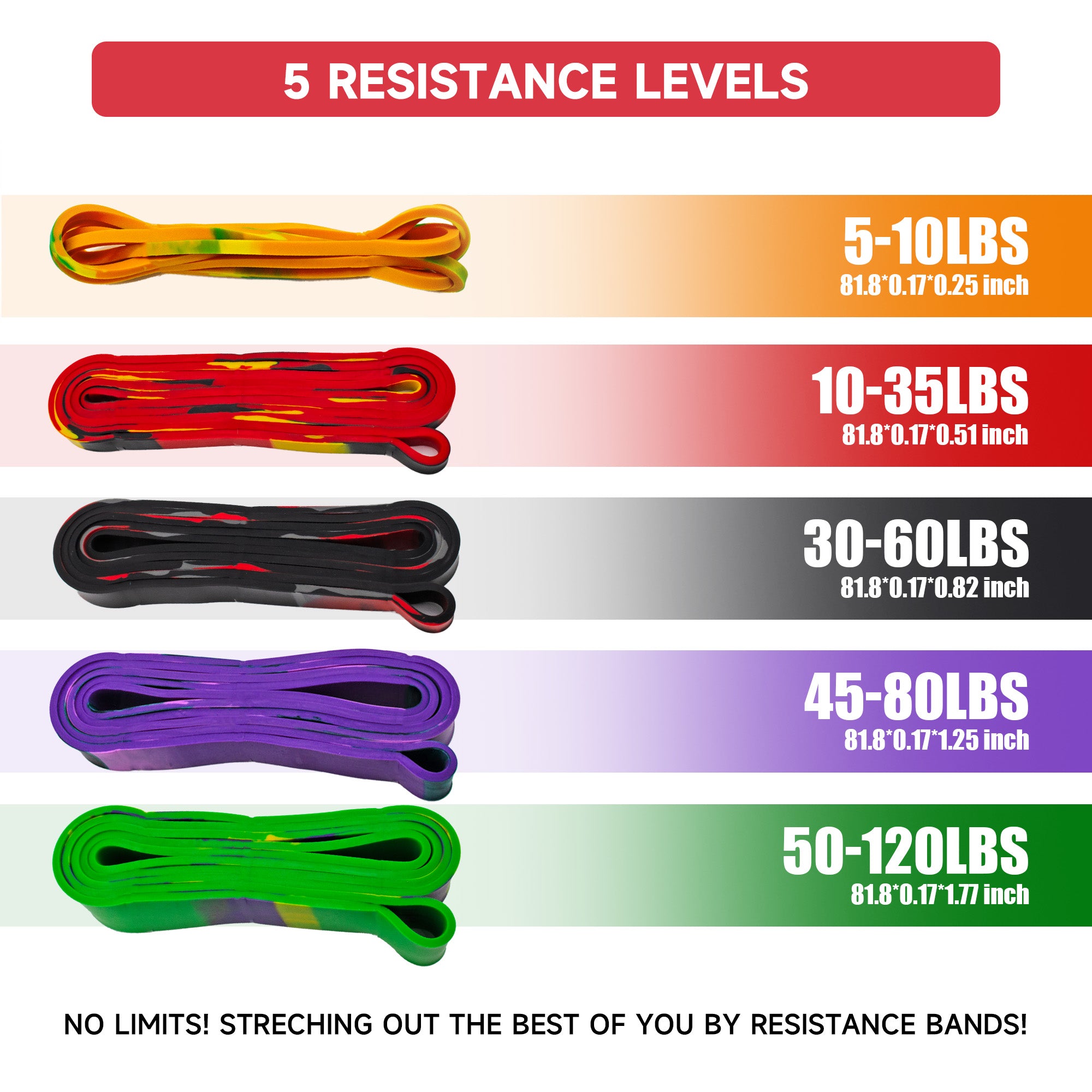 EVOLPOW Camouflage Resistance Band