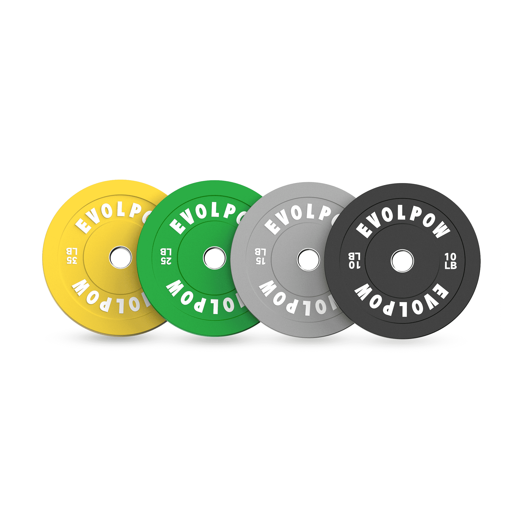 Bumper plate weight set hot sale