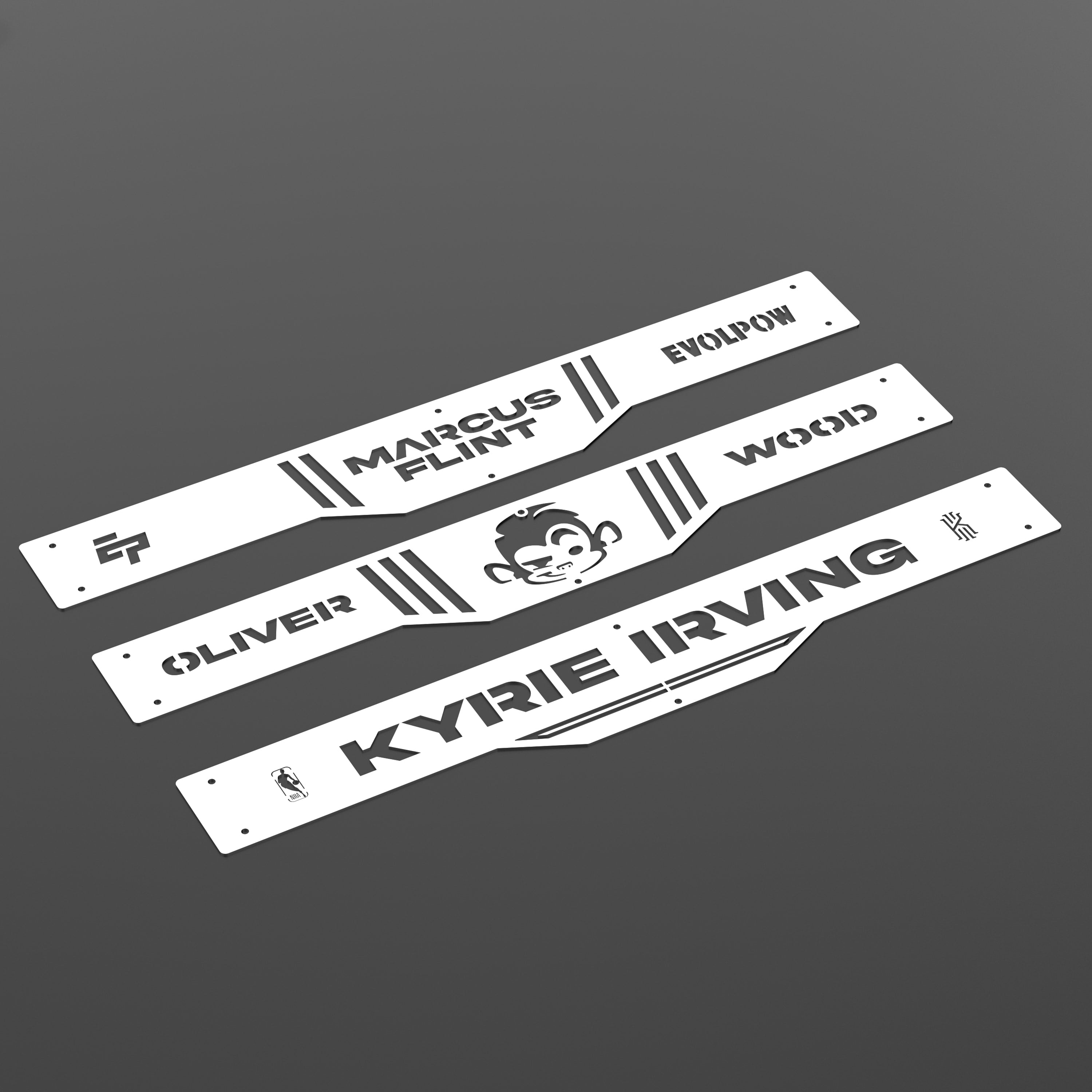 EVOLPOW Customizable Logo Plate