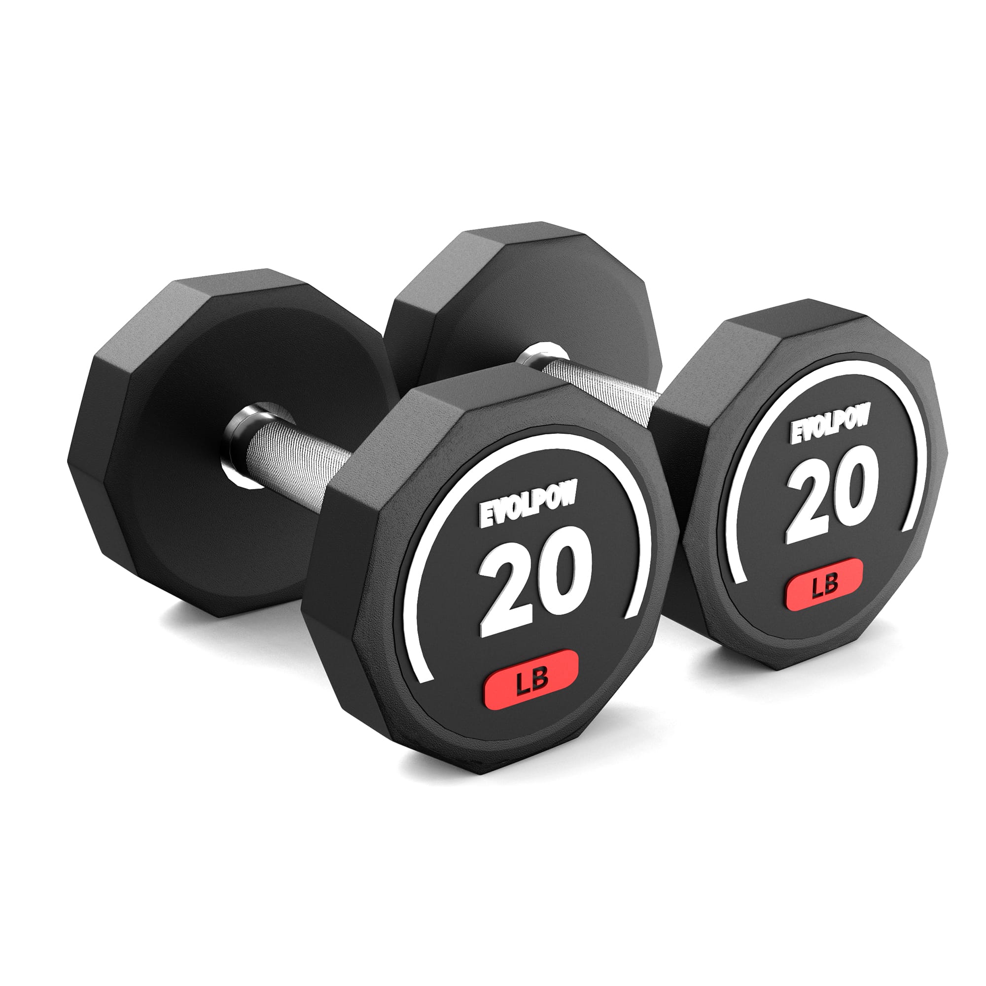 EVOLPOW Decagon PEV Dumbbells