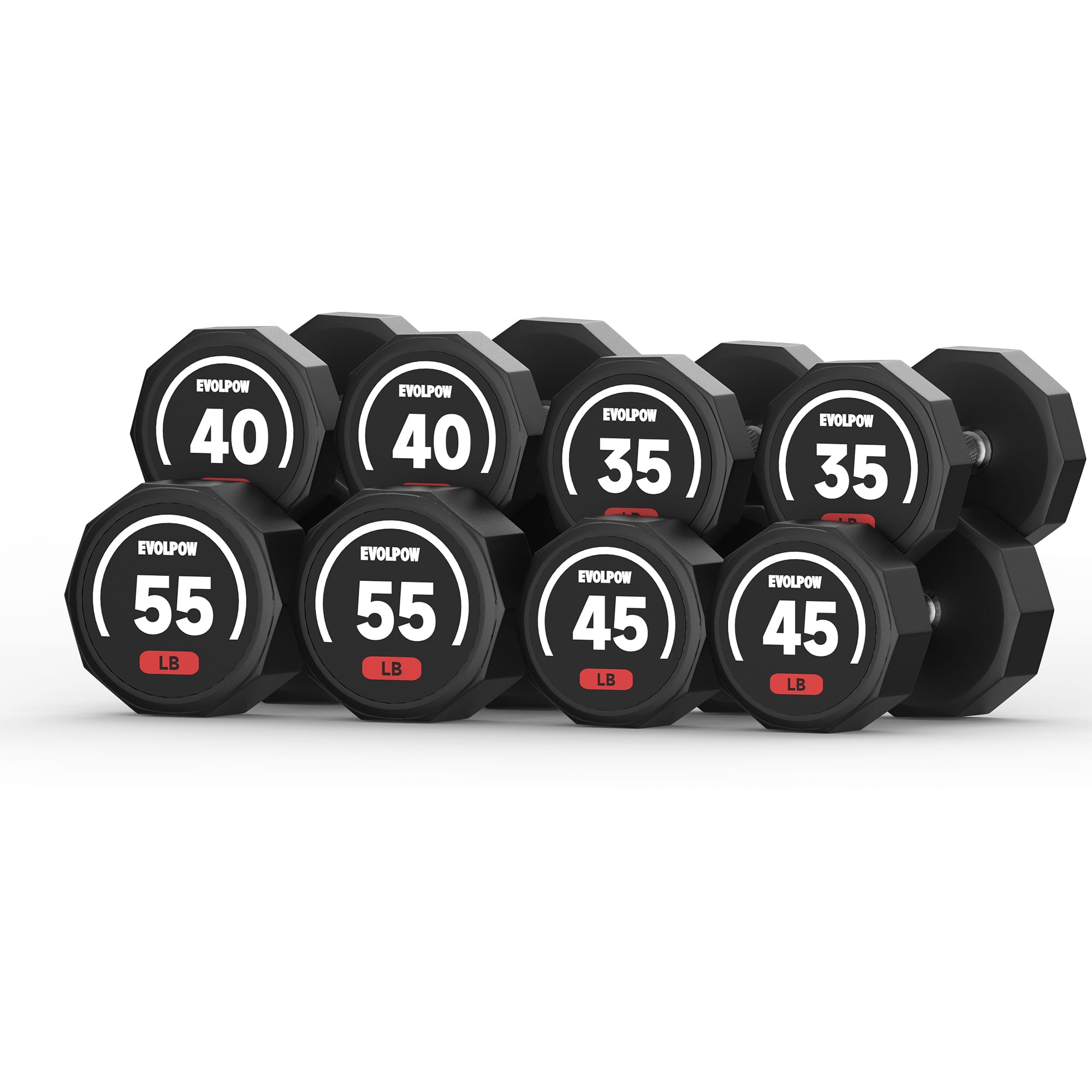 EVOLPOW Decagon PEV Dumbbells