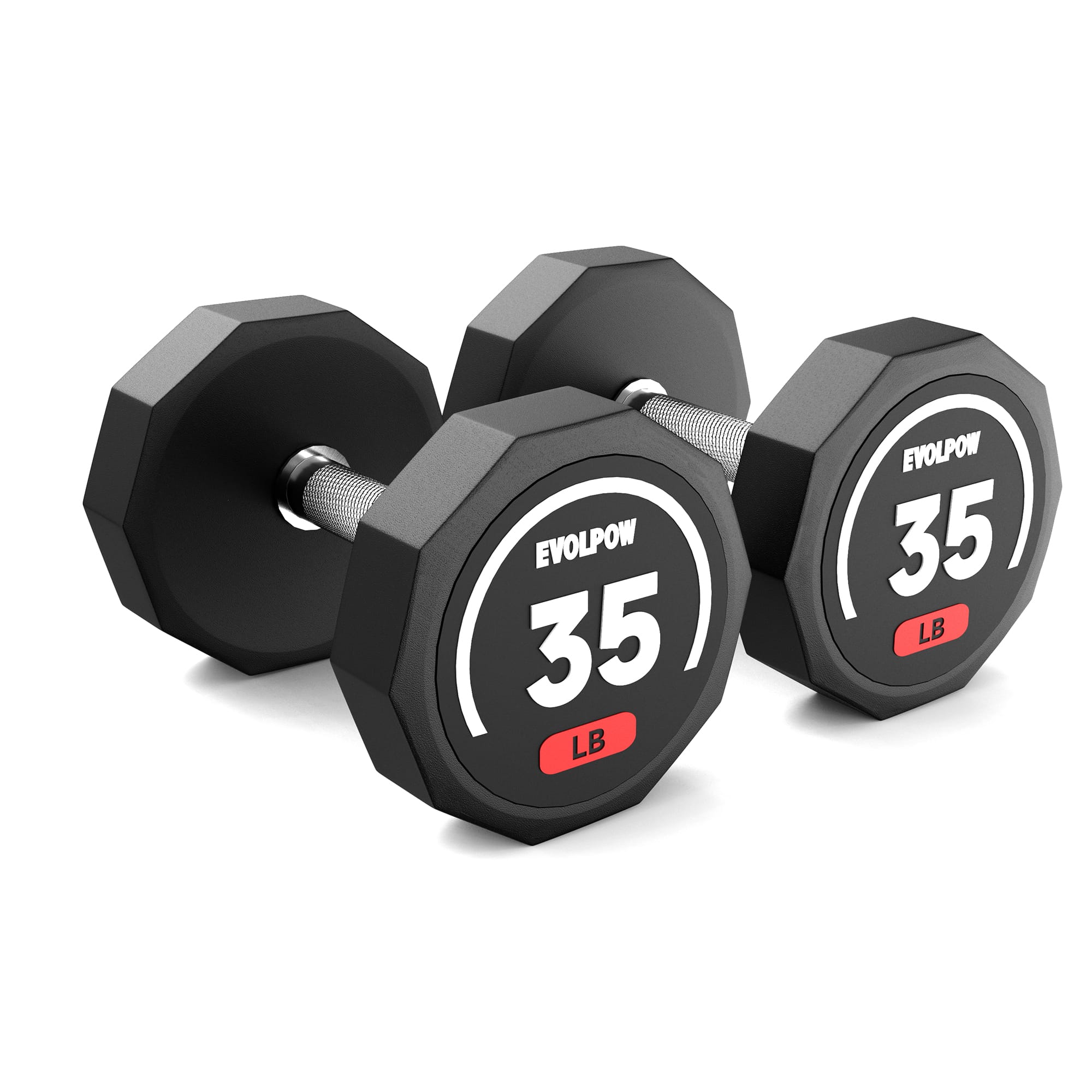 EVOLPOW Decagon PEV Dumbbells