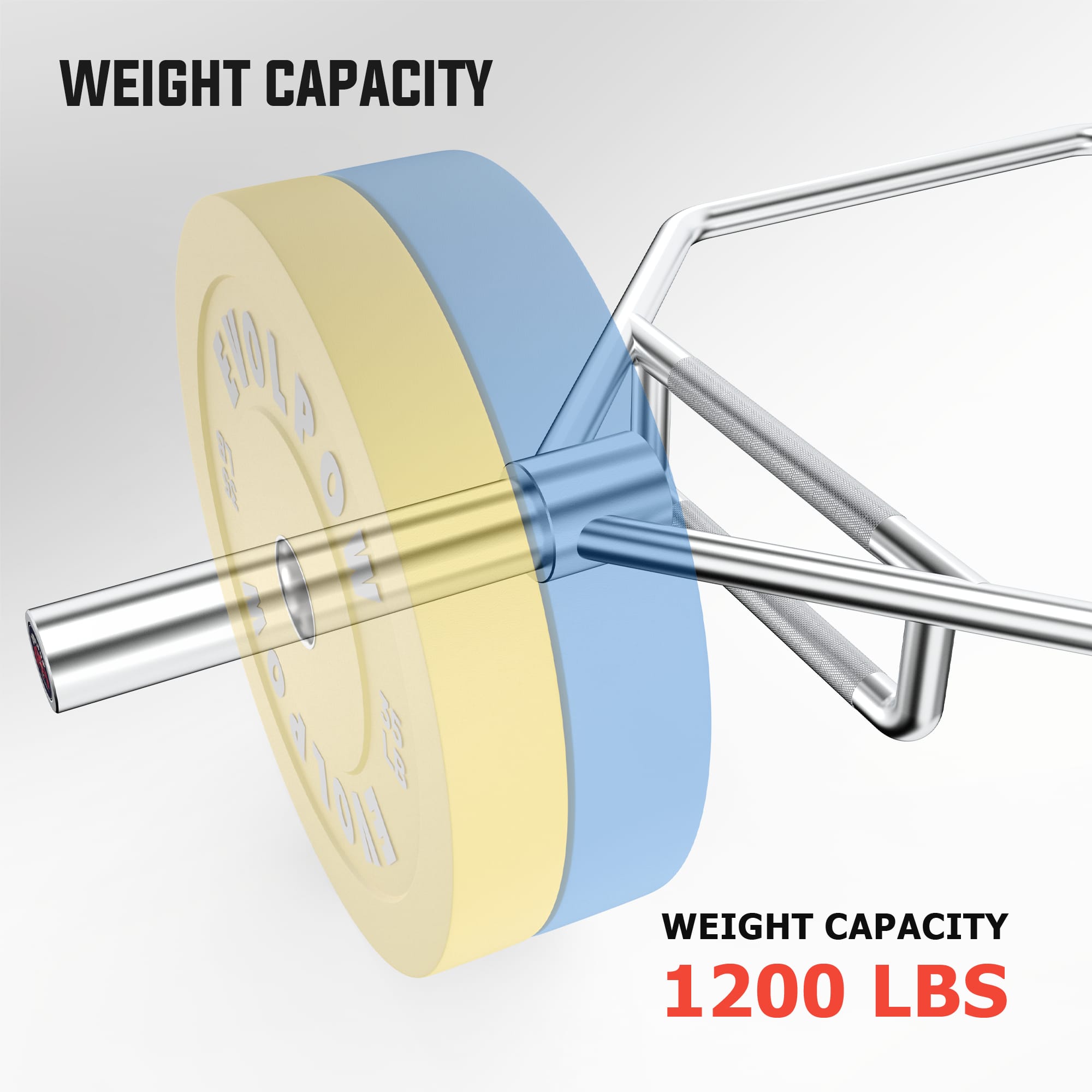 EVOLPOW Hexagon Closed Trap Bar
