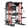 EVOLPOW M2B Brute All-In-One Smith Machine Home Gym with Dual Weight Stacks