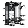 EVOLPOW M2B Pro Brute All-In-One Smith Machine Home Gym with Dual Weight Stacks