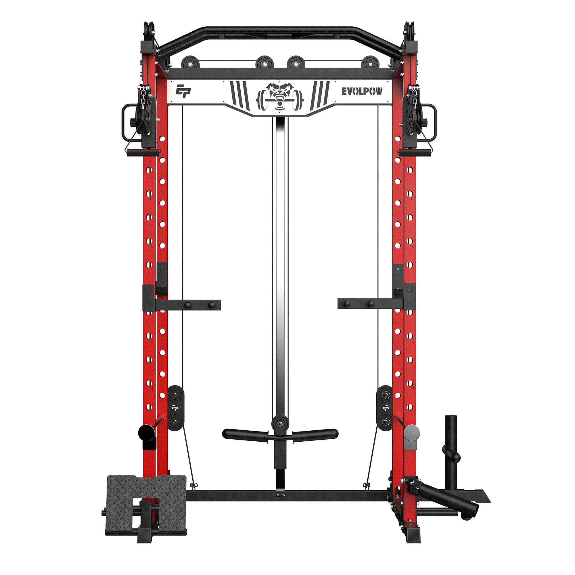 EVOLPOW P2D Brute All-in-One Power Rack Home Gym