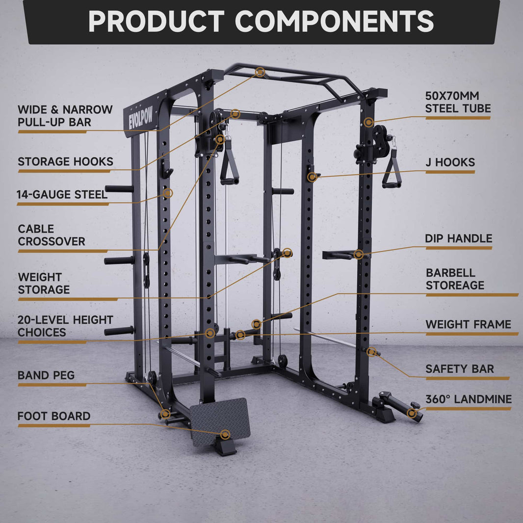 Evolpow fitness home gym equipment elevate your fitness