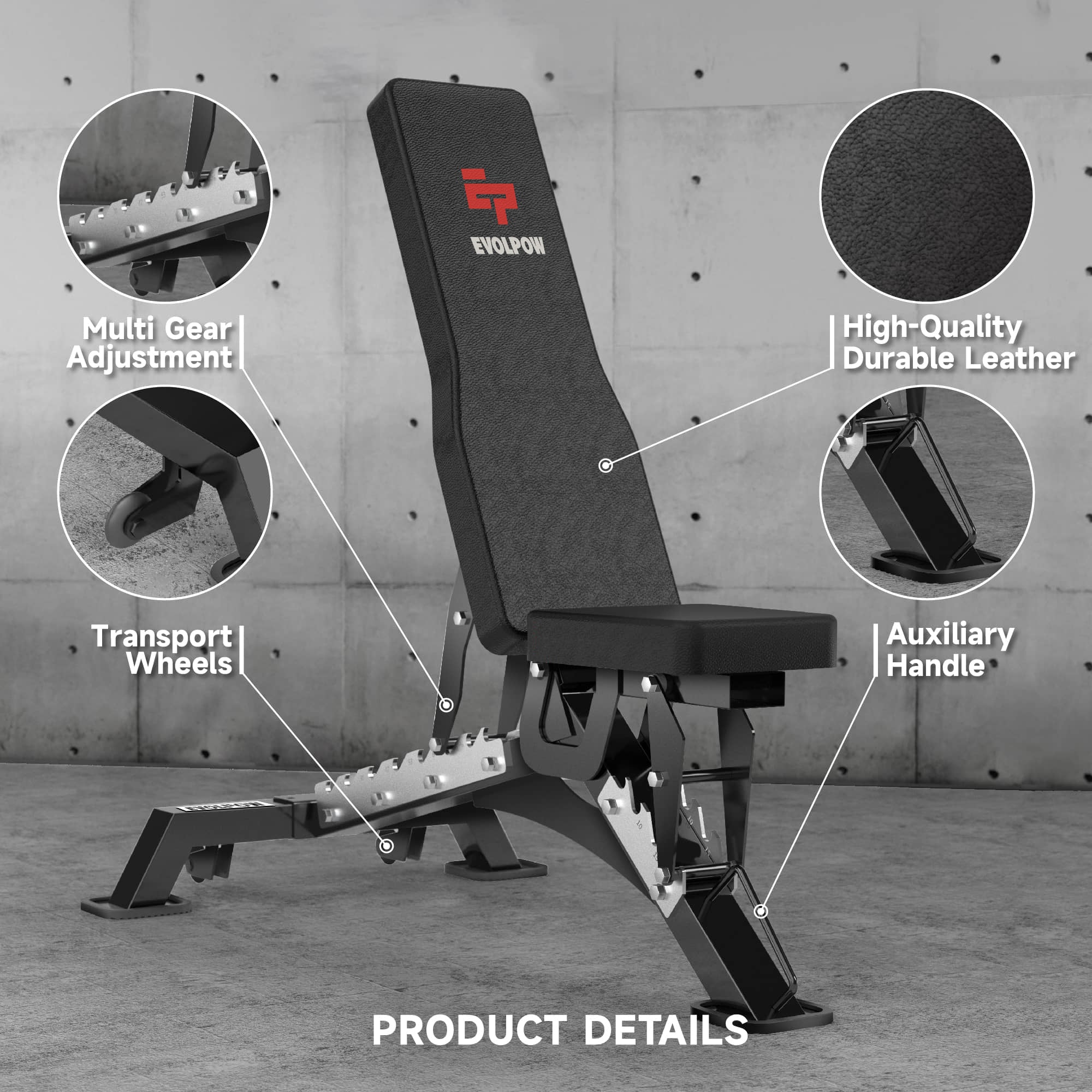 EVOLPOW M2D Brute All-in-One Smith Machine Home Gym Package (Dual Pulley Edition)