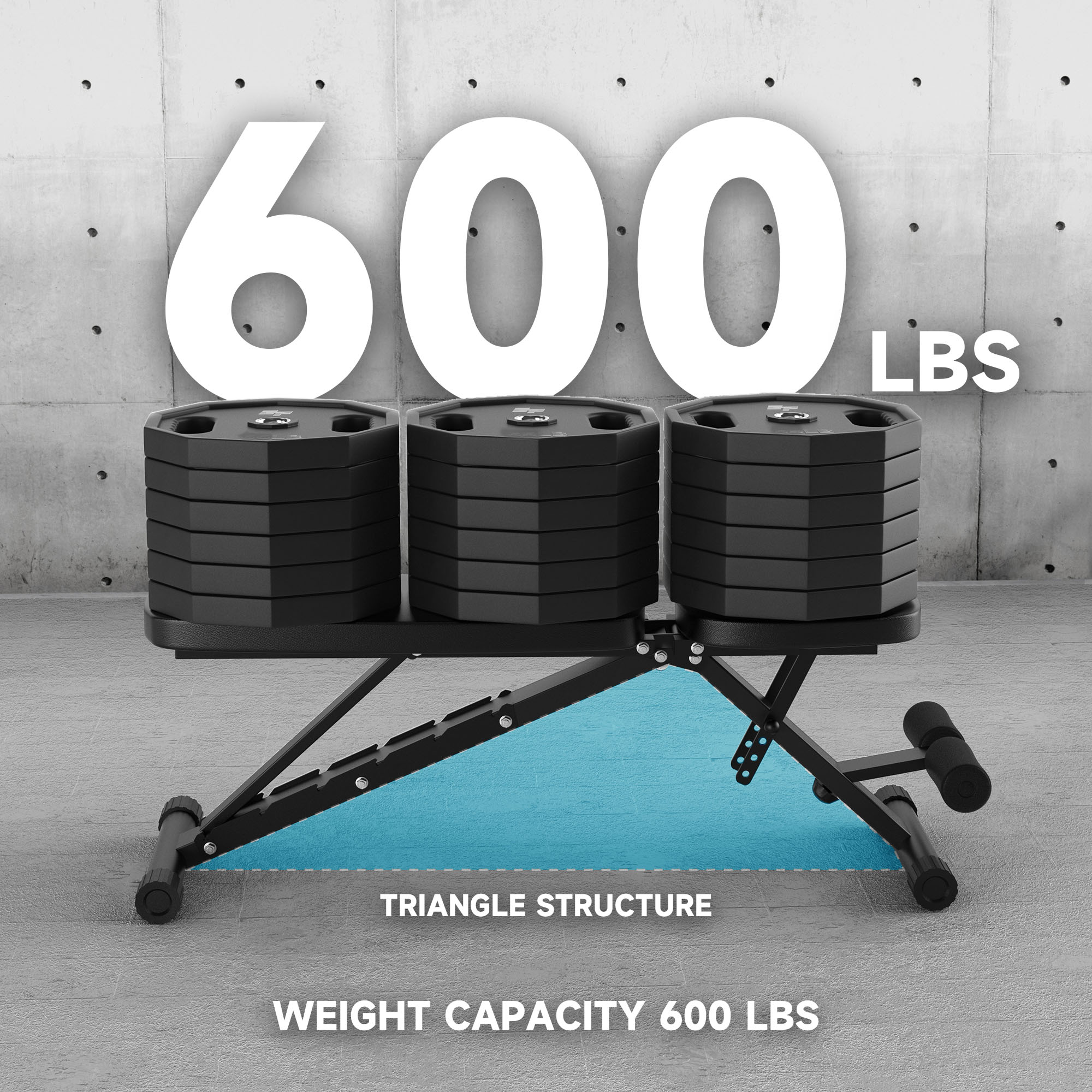 EVOLPOW BEA Adjustable Weight Bench