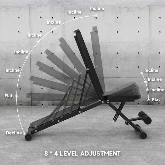 EVOLPOW BEA Adjustable and Foldable Weight Bench – Evolpow Fitness