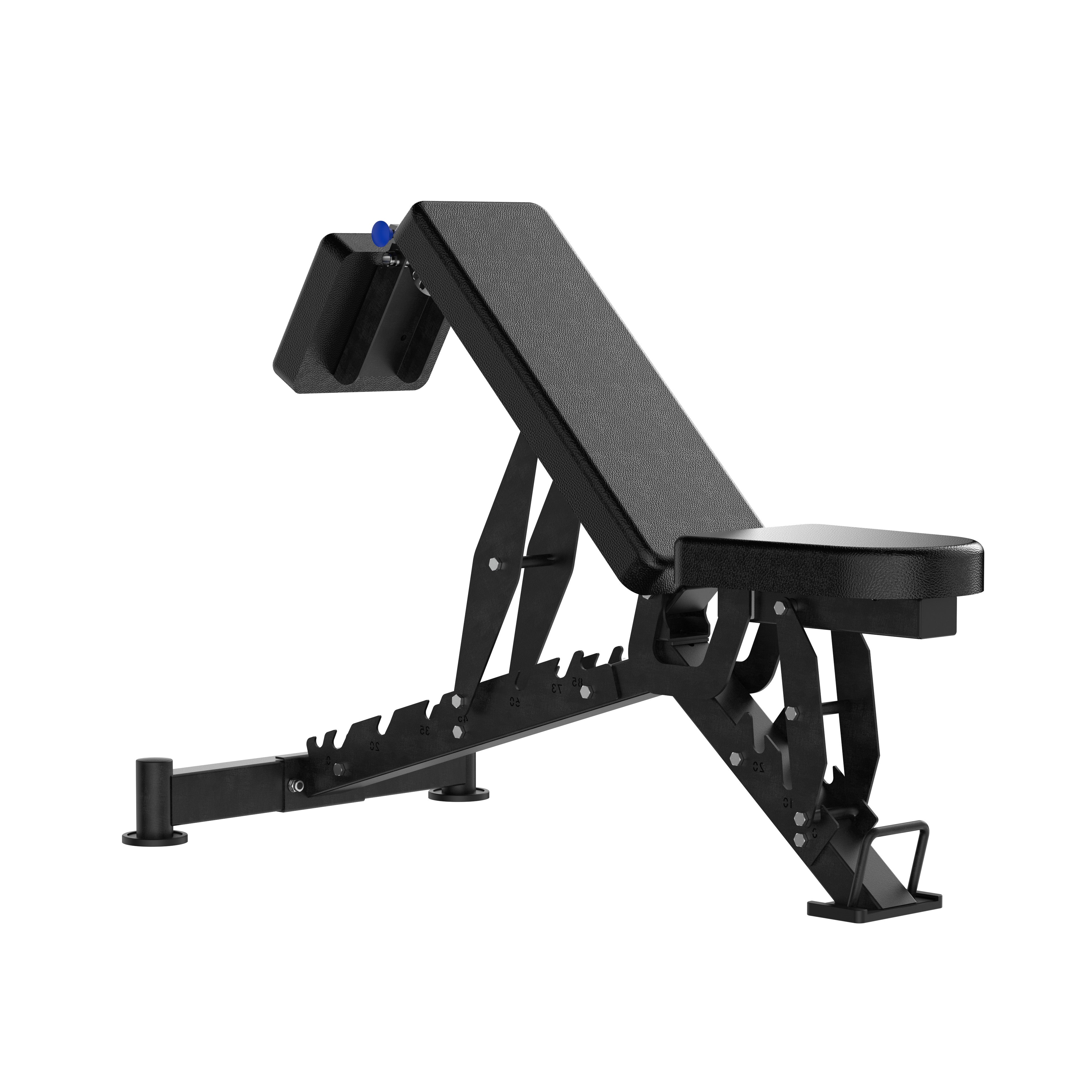 EVOLPOW BEE Adjustable Weight Bench with Multi-Position Headrest