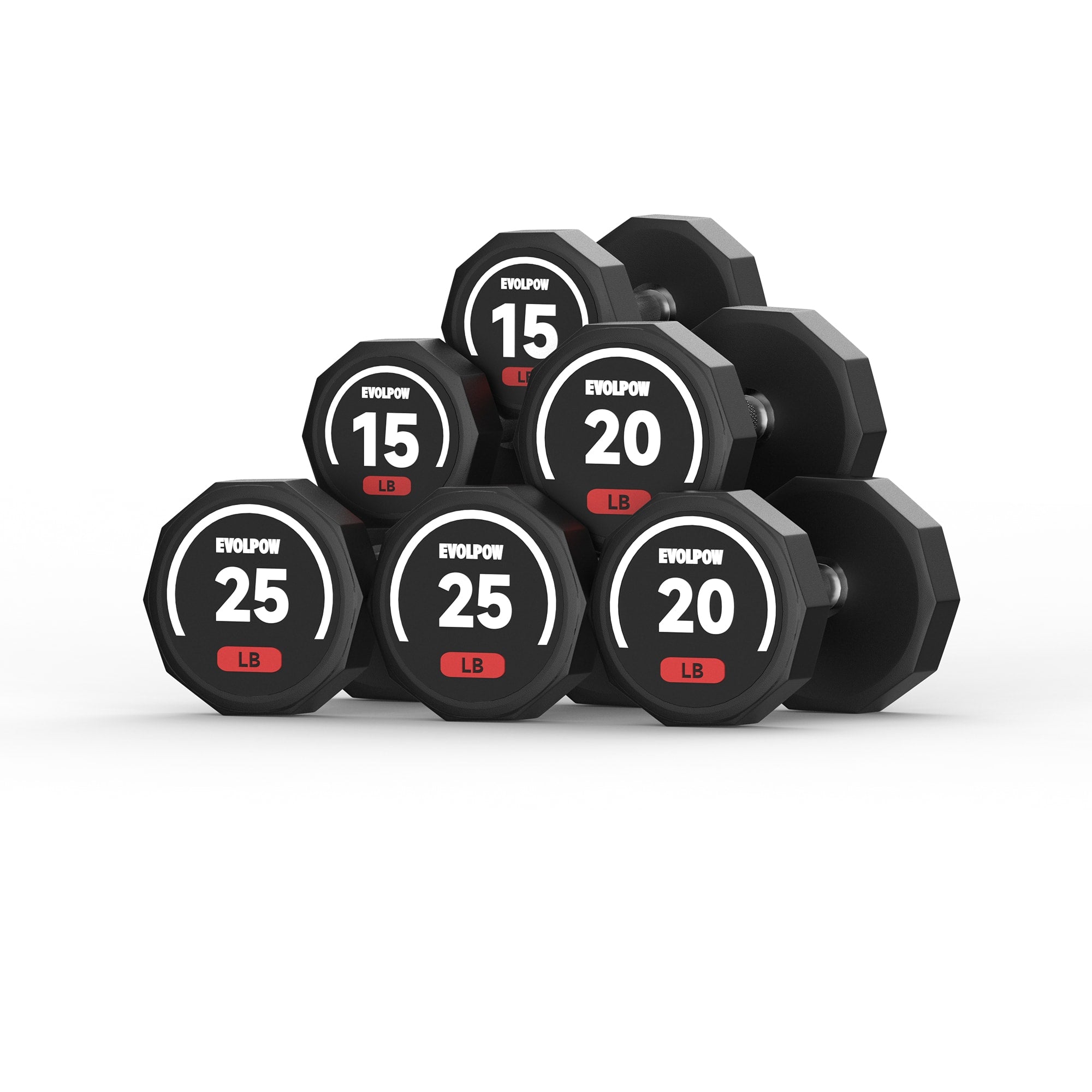 EVOLPOW Decagon PEV Dumbbells