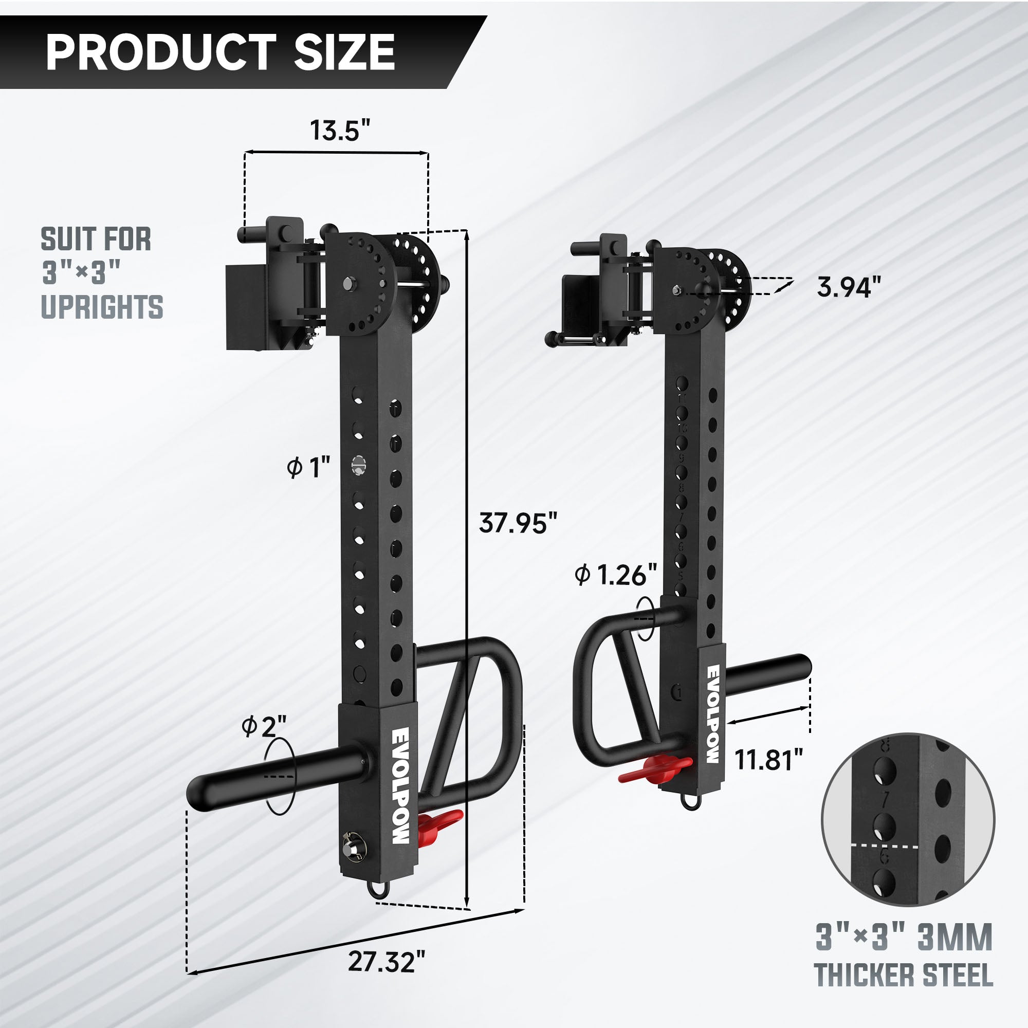 EVOLPOW Adjustable Lever Arms