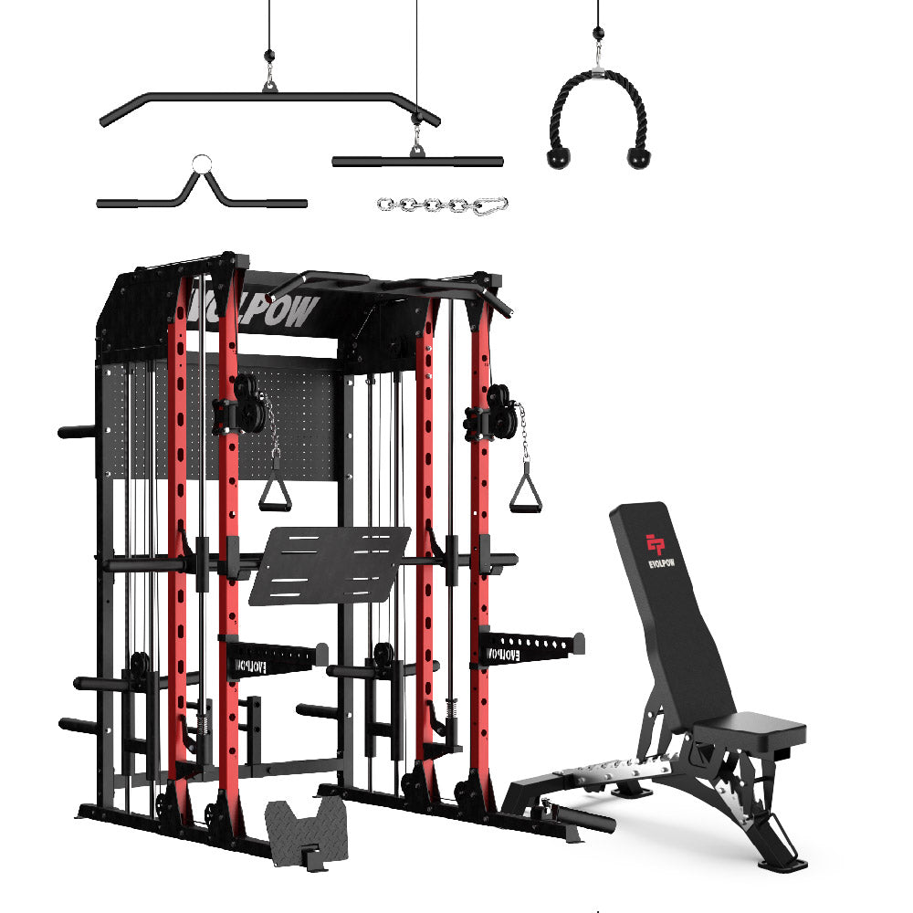 EVOLPOW M2B Brute All-In-One Smith Machine Home Gym