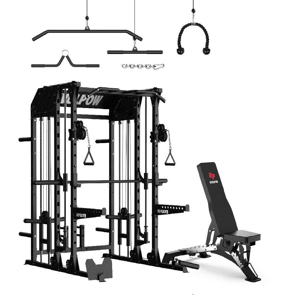 EVOLPOW M2B Brute All-In-One Smith Machine Home Gym