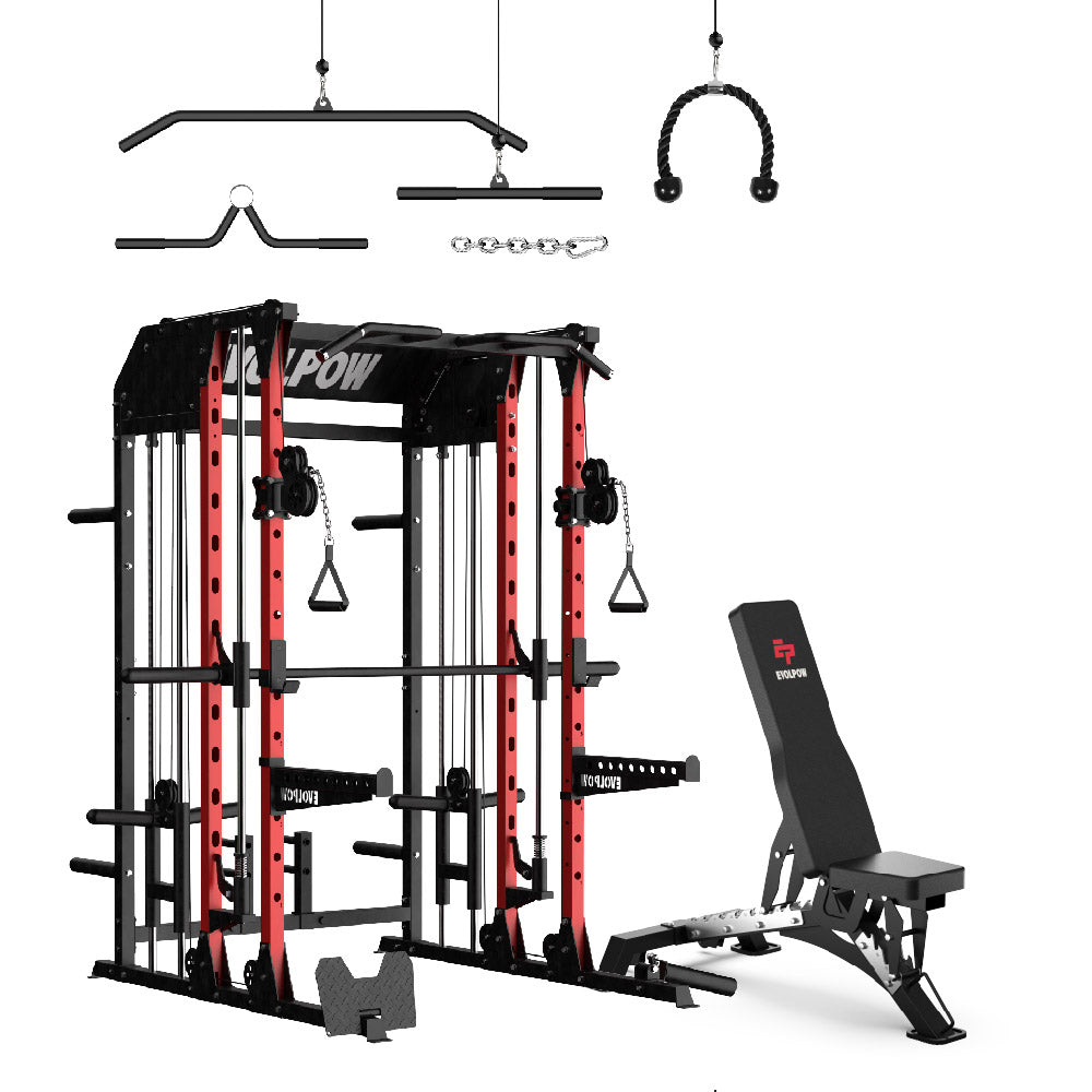 EVOLPOW M2B Brute All-In-One Smith Machine Home Gym