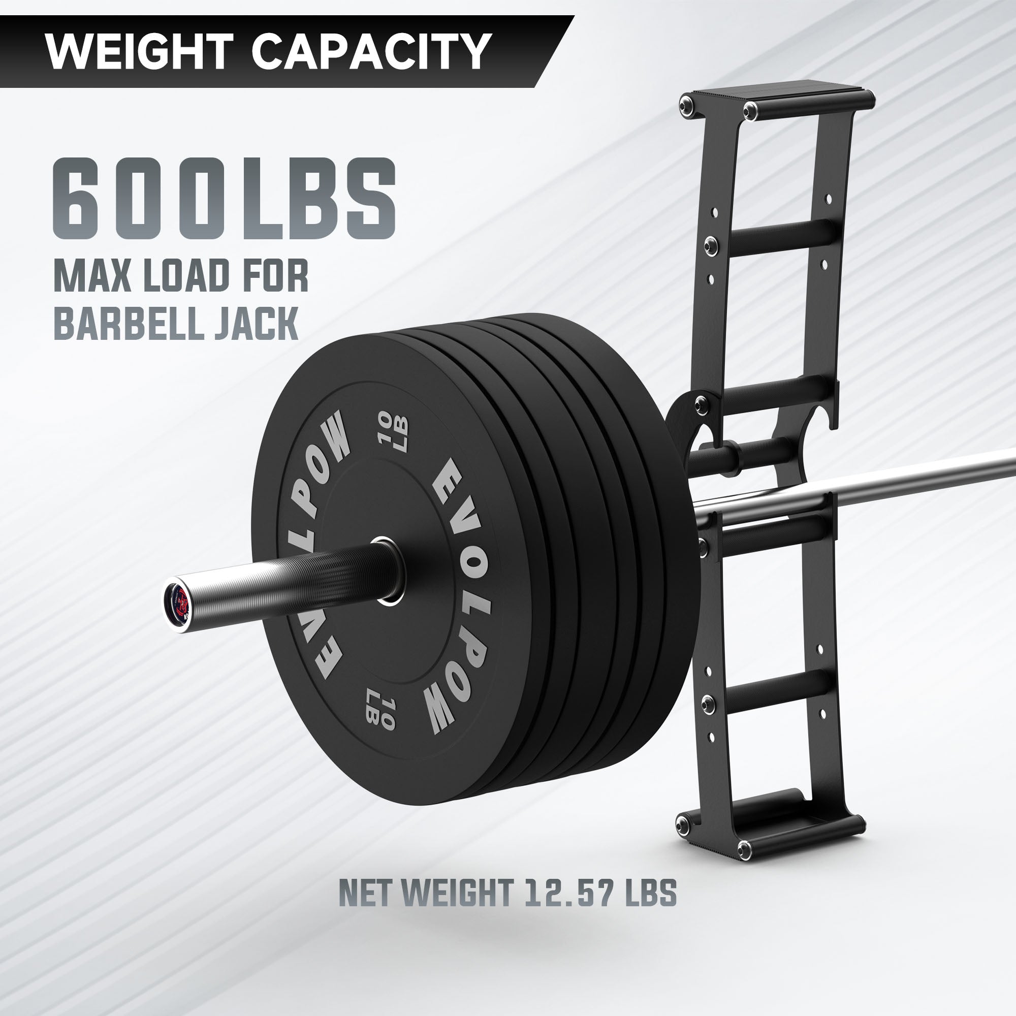 EVOLPOW Multi-Grip Cable and Landmine Attachment with Barbell Jack