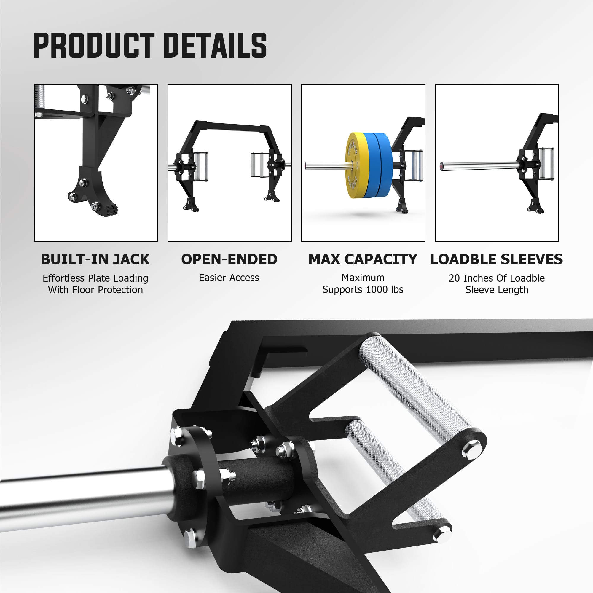 EVOLPOW Open Trap Bar