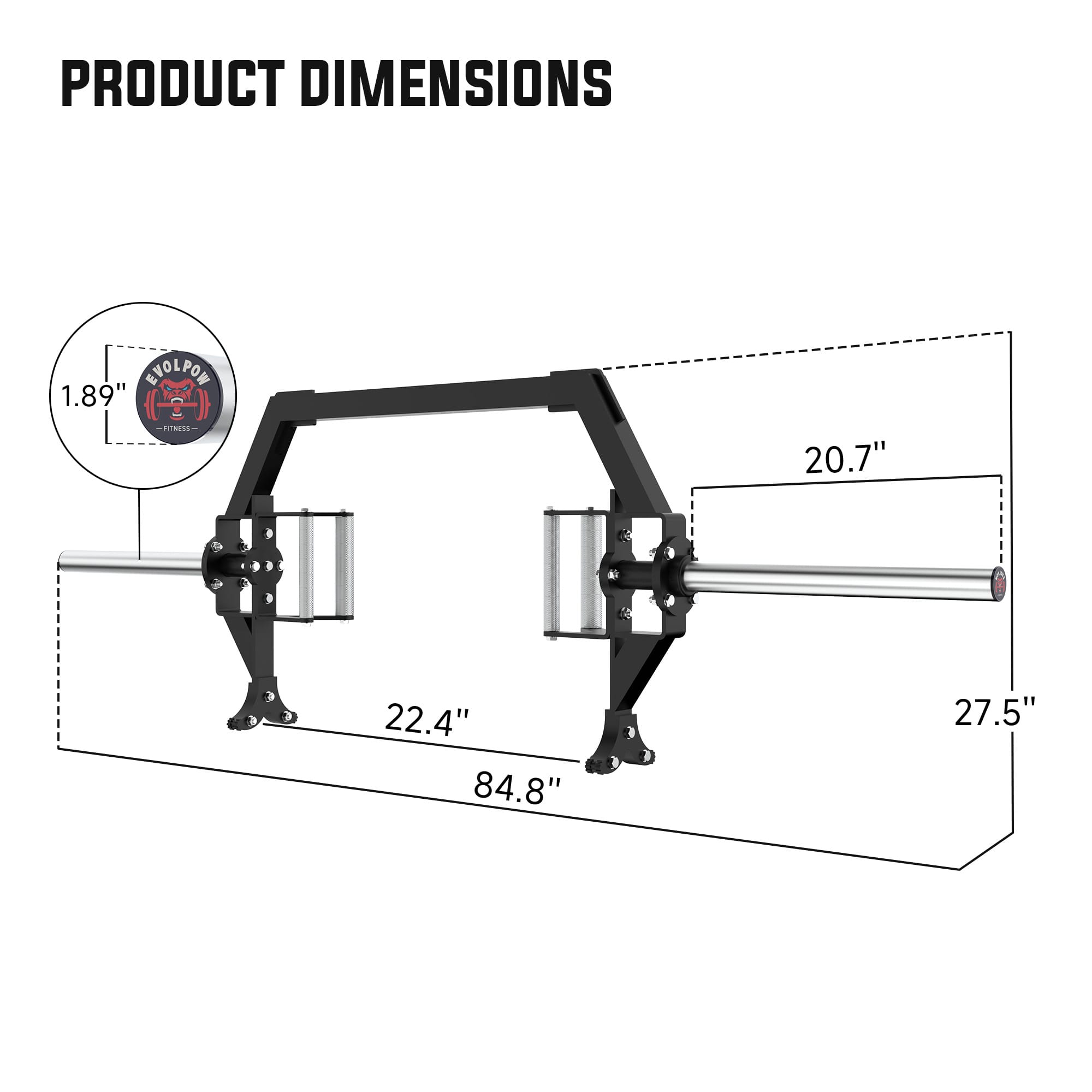 EVOLPOW Open Trap Bar
