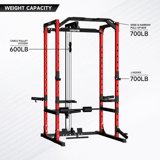 EVOLPOW P2A Brute All-in-One Power Rack Home Gym Package – Evolpow Fitness