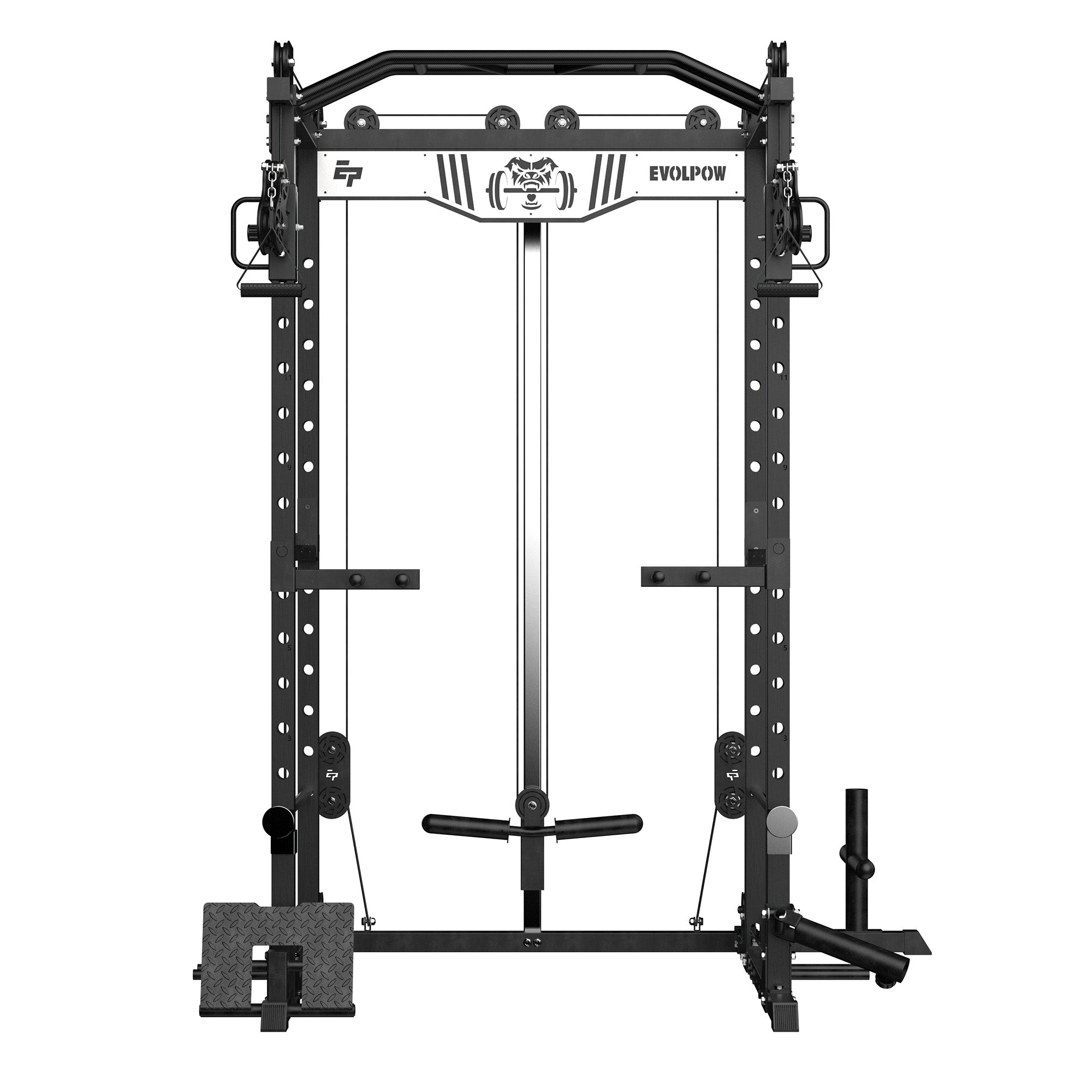 EVOLPOW P2D Brute All-in-One Power Rack Home Gym