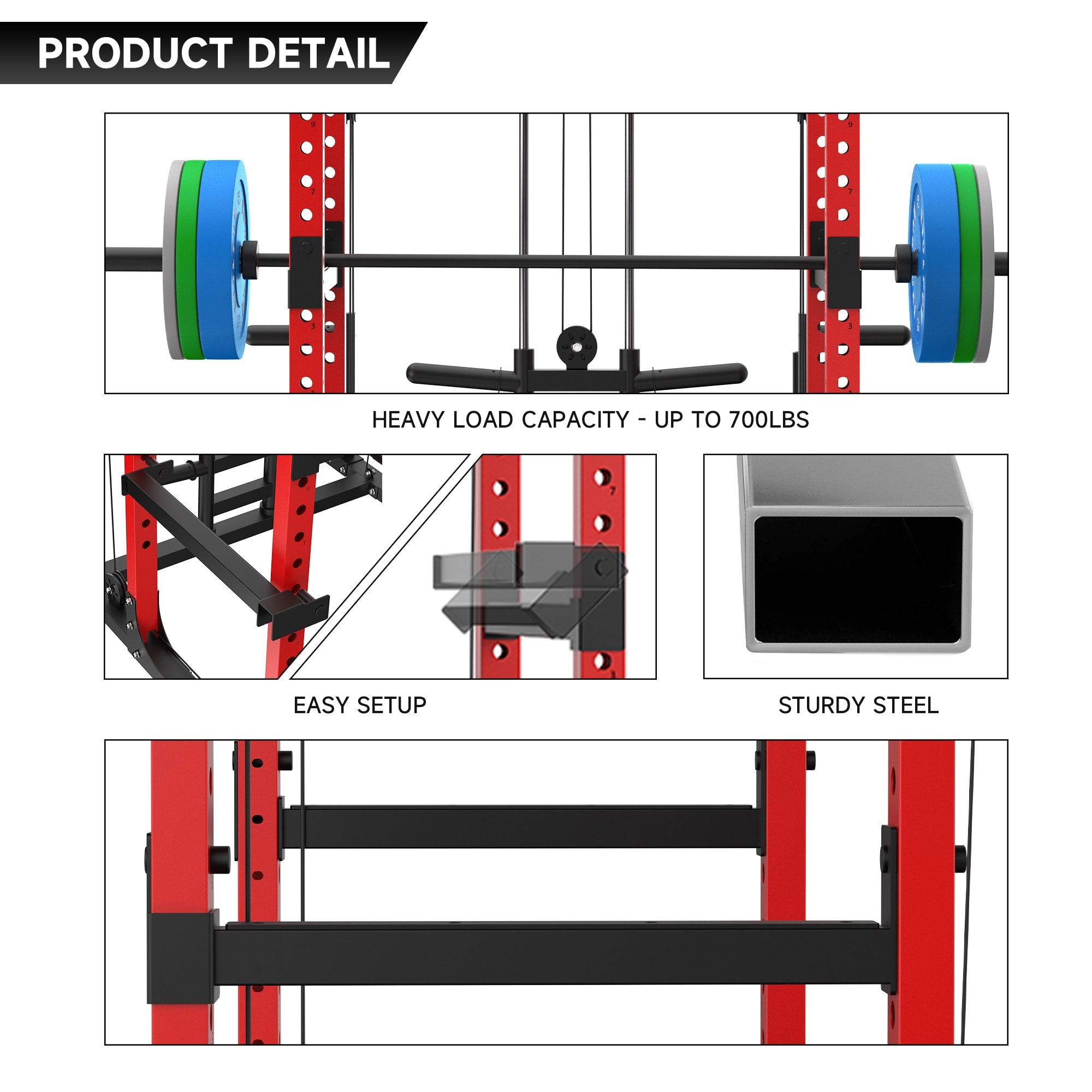 EVOLPOW Safety Bar Attachments Sold In Pairs
