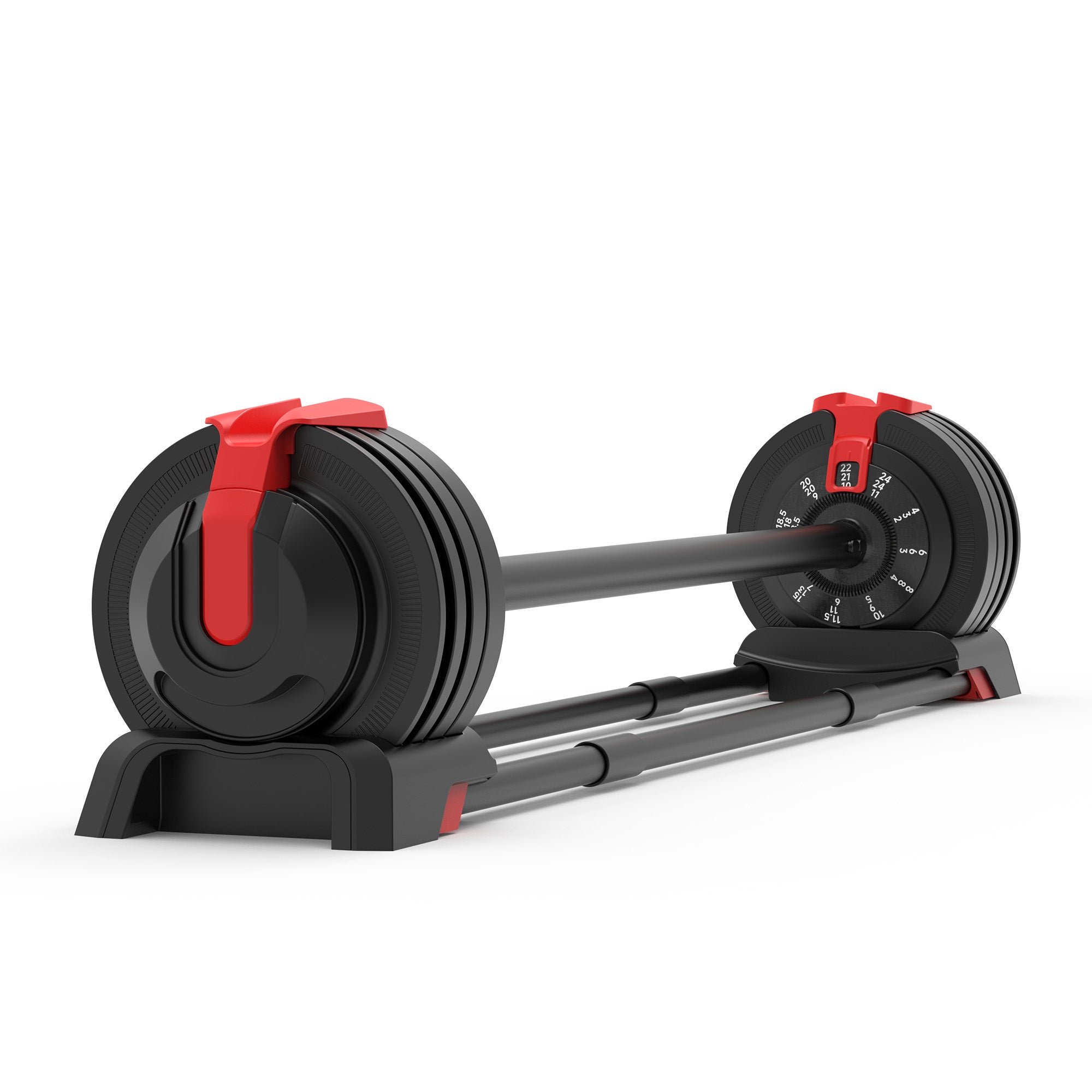 EVOLPOW 3-In-1 Multifunctional Adjustable Dumbbell Set