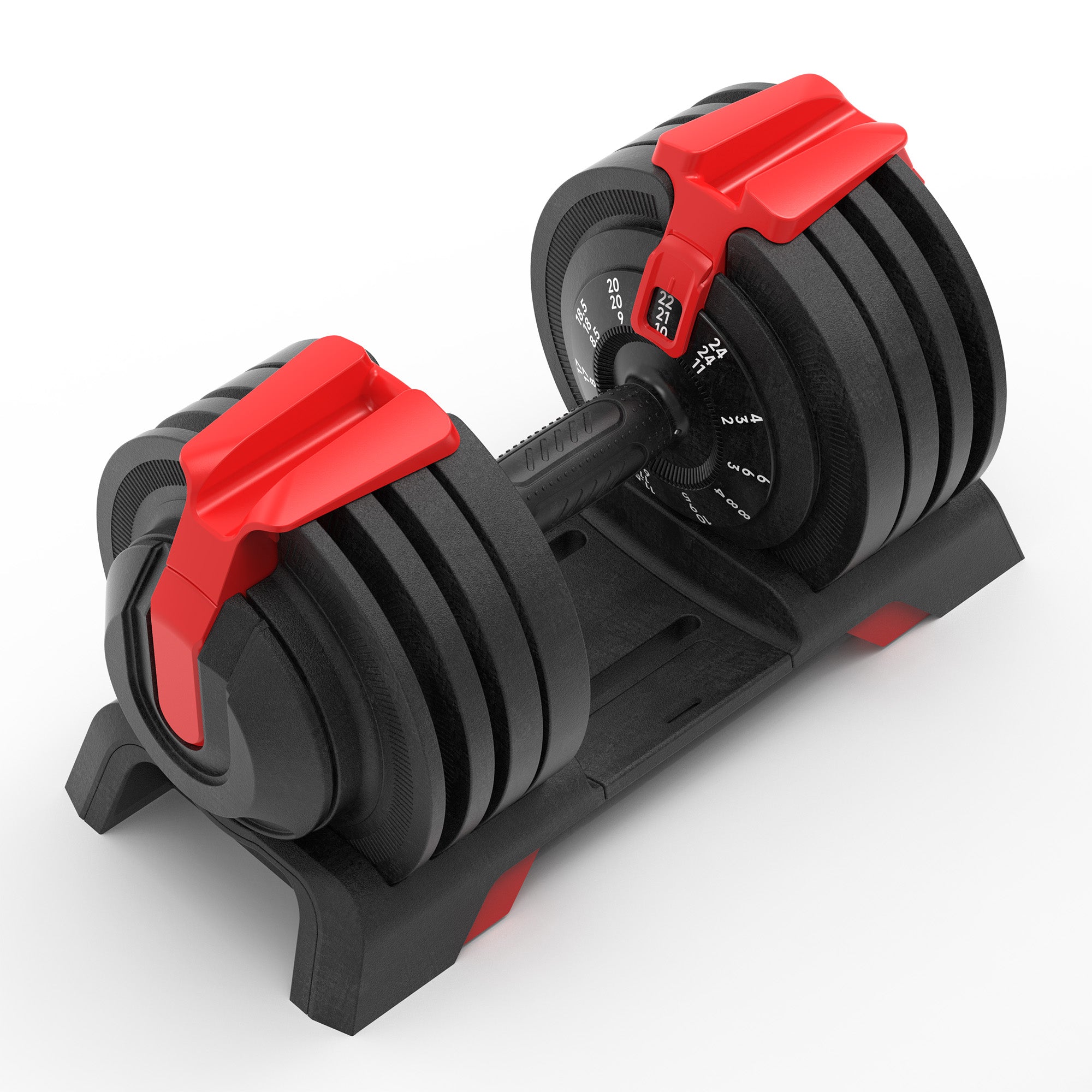 EVOLPOW 3-In-1 Multifunctional Adjustable Dumbbell Set