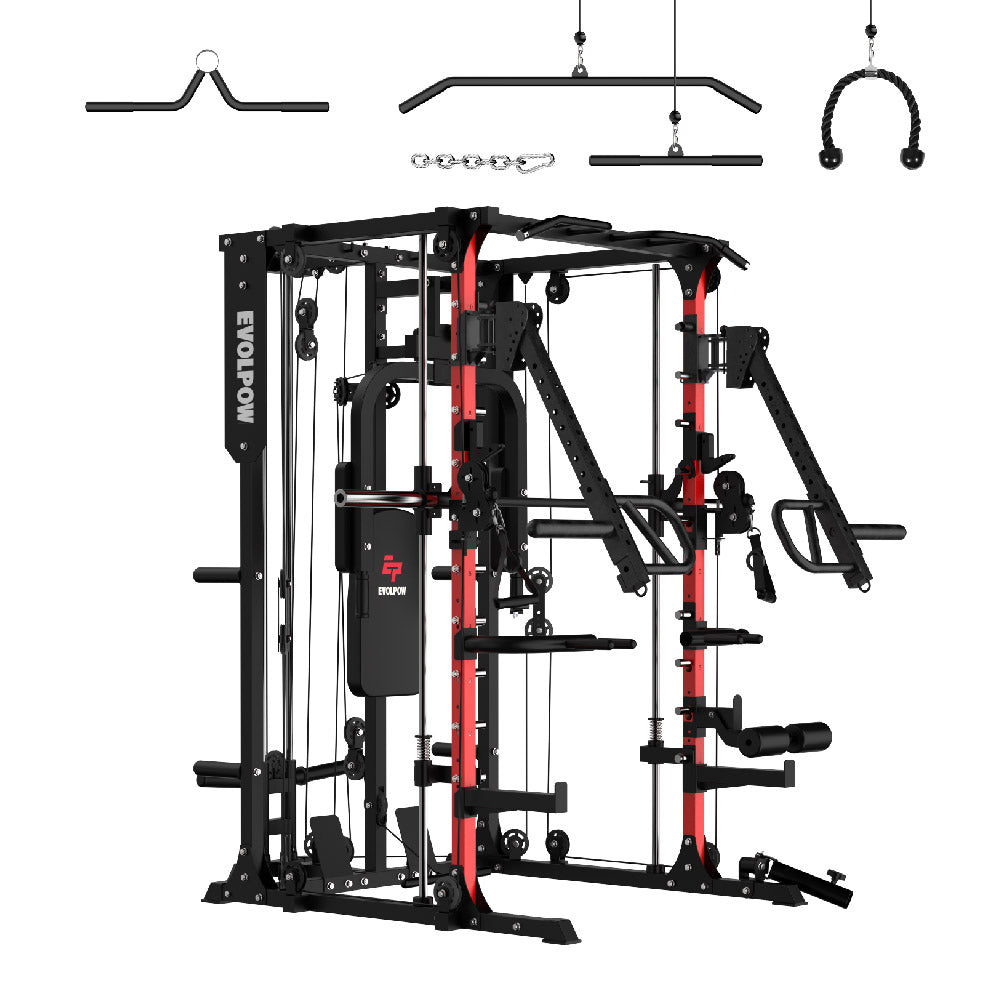 EVOLPOW M2A Brute All-in-One Smith Machine Home Gym