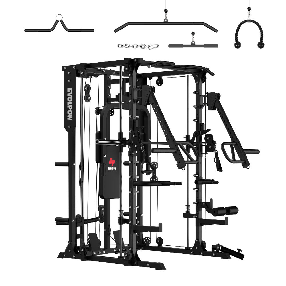 EVOLPOW M2A Brute All-in-One Smith Machine Home Gym