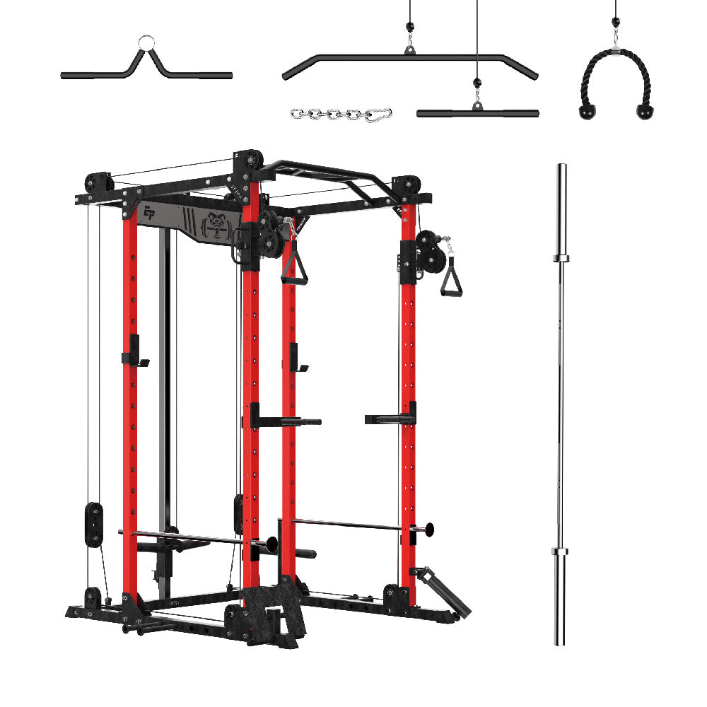 EVOLPOW P2D Brute All-in-One Power Rack Home Gym