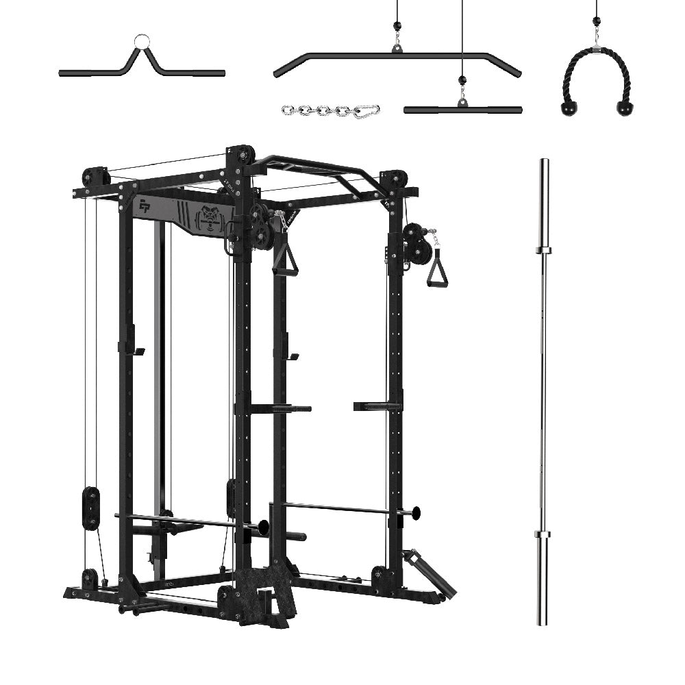 EVOLPOW P2D Brute All-in-One Power Rack Home Gym