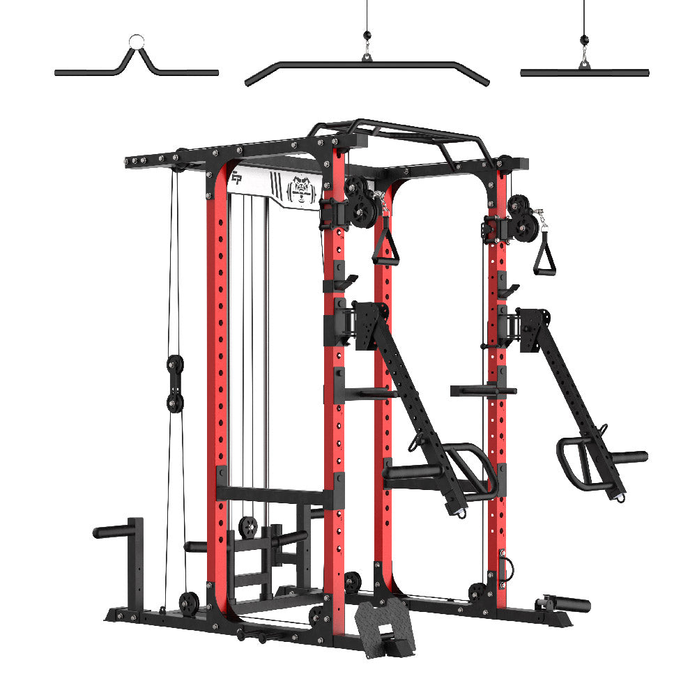 EVOLPOW P3A Tank Upgraded All-in-One Power Rack Home Gym - Best Seller