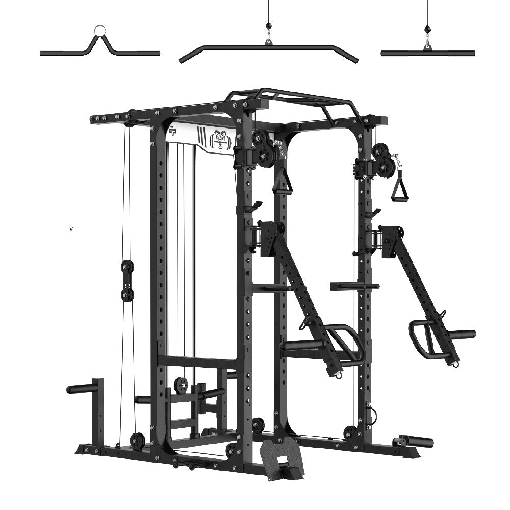 EVOLPOW P3A Tank Upgraded All-in-One Power Rack Home Gym - Best Seller