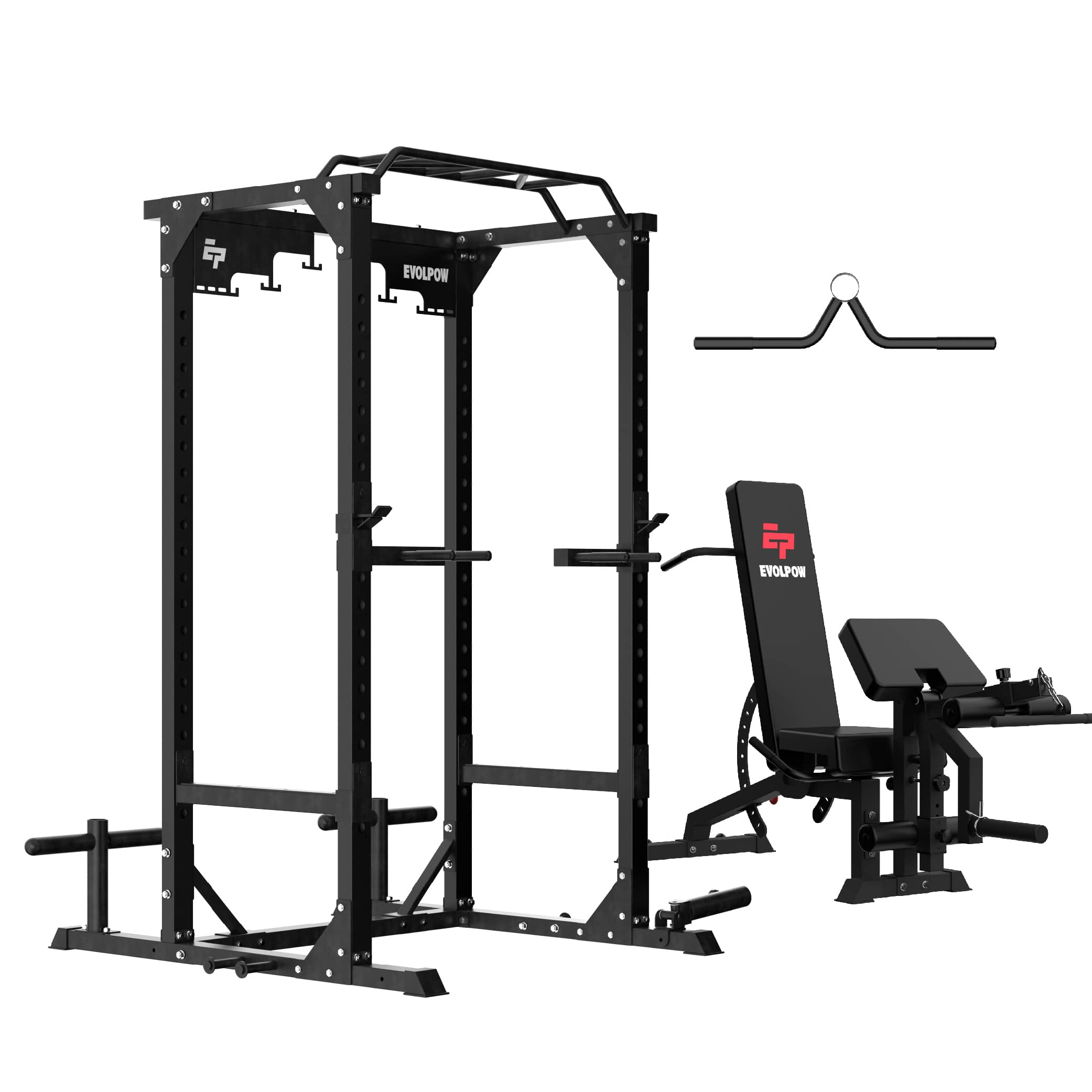 EVOLPOW P3B Tank All-in-One Power Rack Home Gym