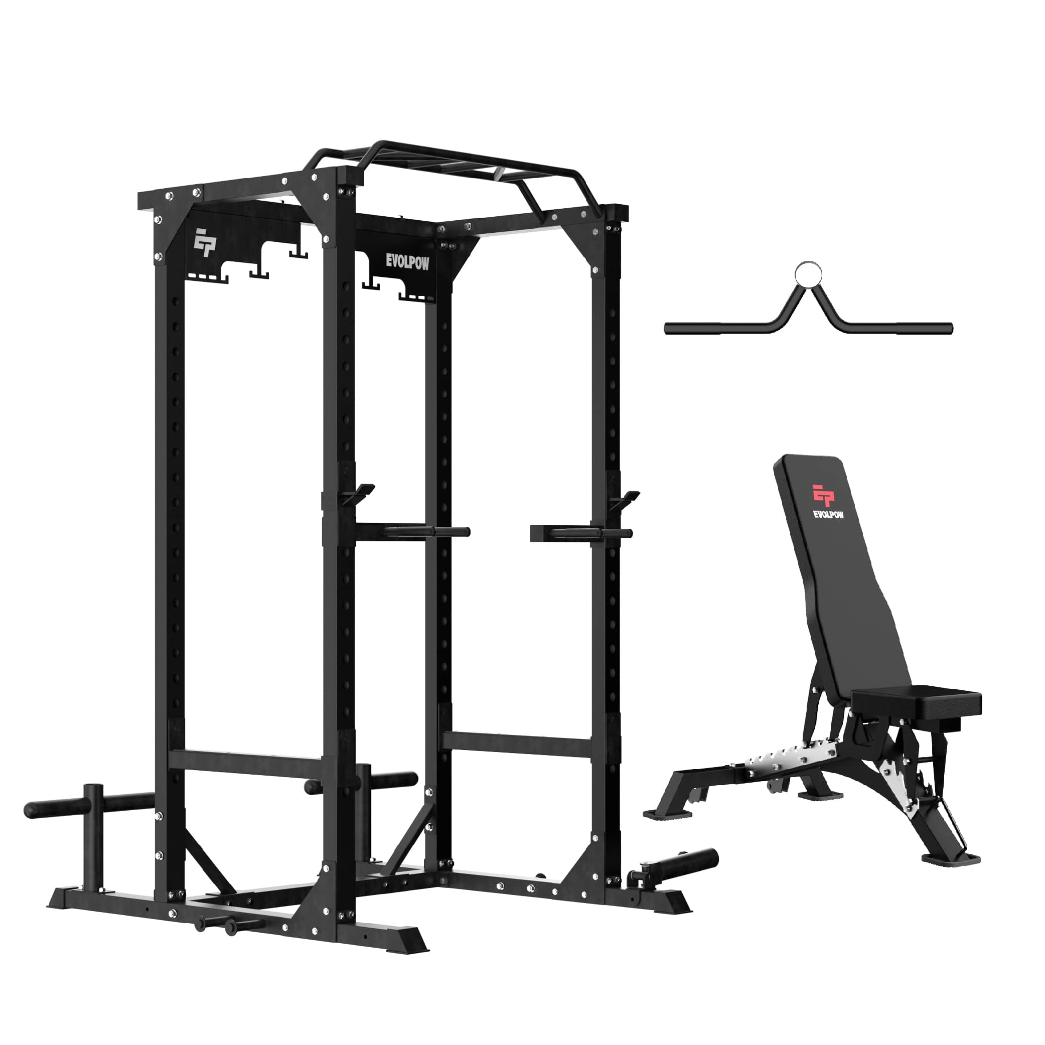 EVOLPOW P3B Tank All-in-One Power Rack Home Gym